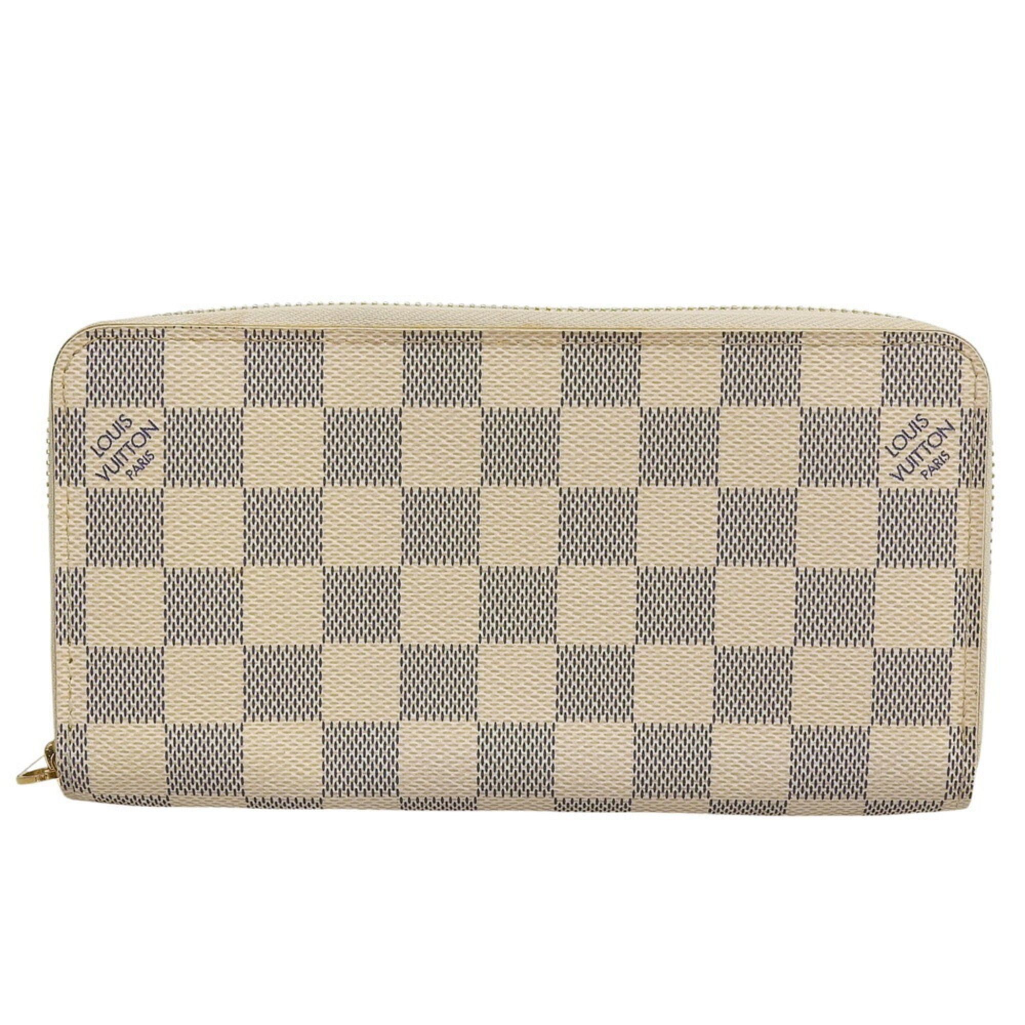 Louis Vuitton Louis Vuitton Damier Azur Zippy Wallet N60019 Round Long Size ONE SIZE - 1 Thumbnail