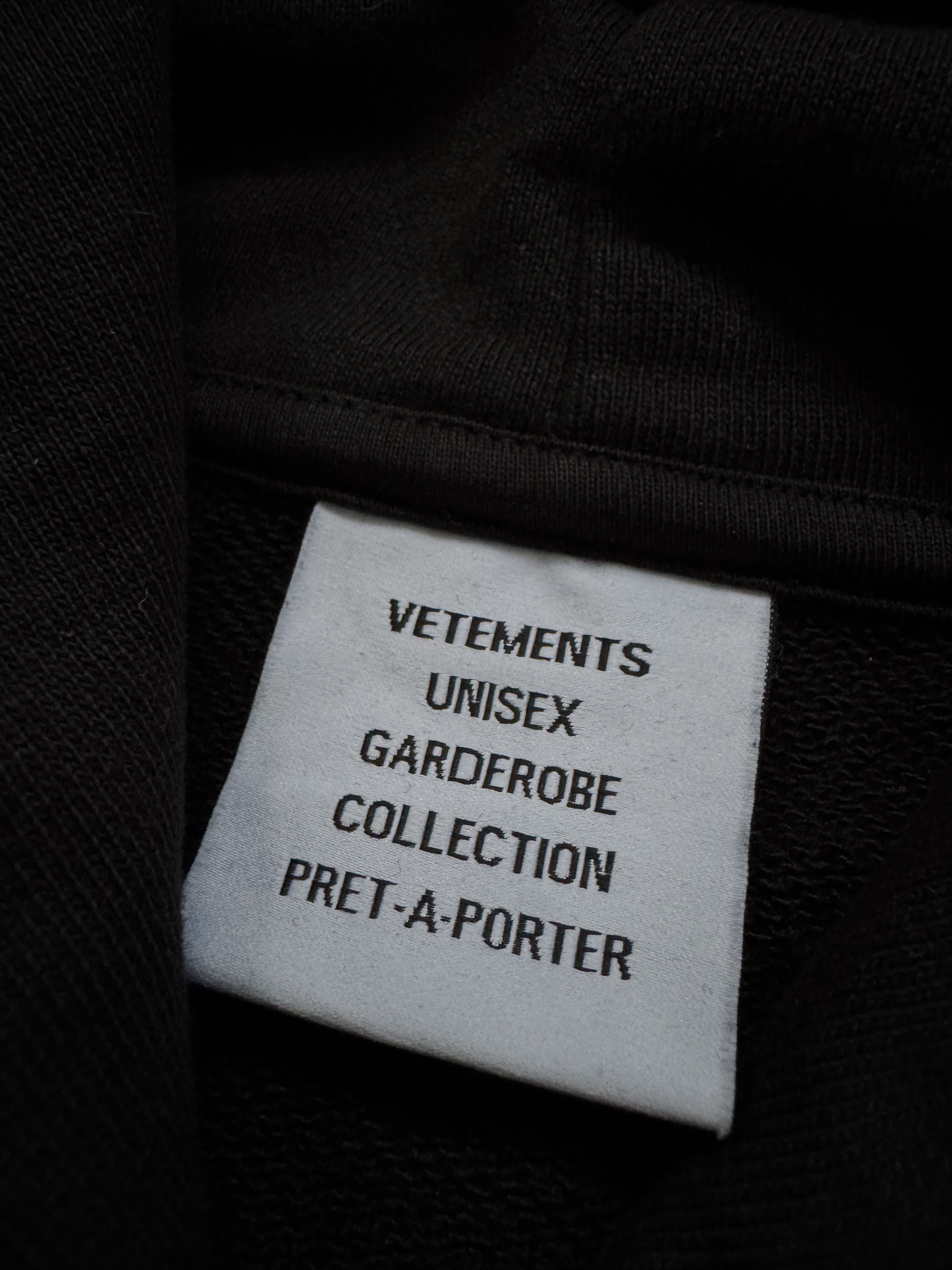 Vetements Vetements Click Here Logo Hoodie Black Yellow Size US L / EU 52-54 / 3 - 5 Thumbnail