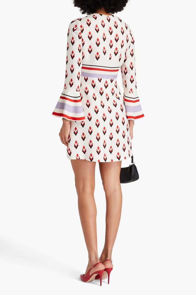 Valentino o1y0326 Mini Dress in Multicolor Size S / US 4 / IT 40 - 3 Thumbnail