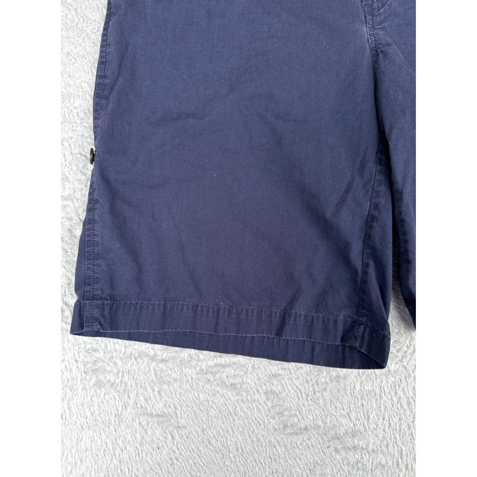 Ralph Lauren VINTAGE Lauren Ralph Lauren Shorts Women 12 Blue Chino Cotton-Blend 32x12 Regular Inseam 12 in Size 28" / US 6 / IT 42 - 3 Thumbnail