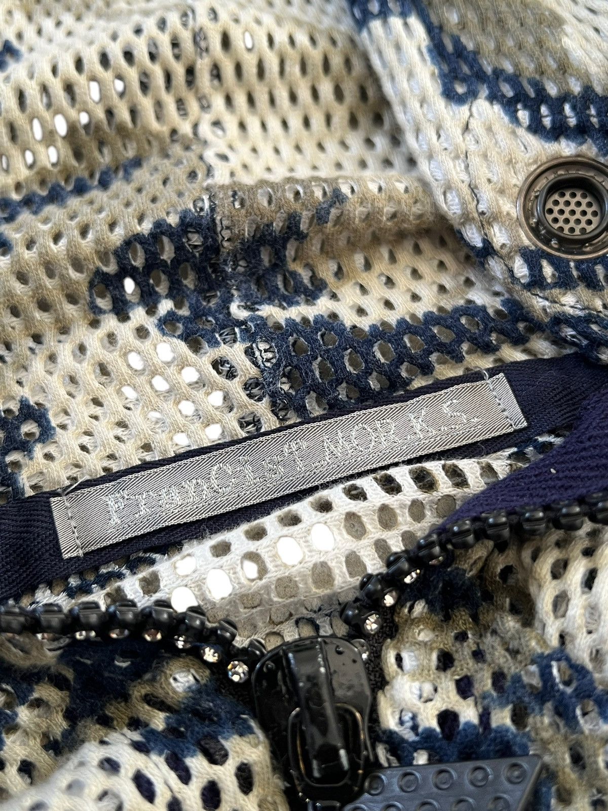 FranCisT MOR.K.S 1990 FranCisT MOR.K.S Camo Mesh Zipper Sweater Size US S / EU 44-46 / 1 - 14 Thumbnail