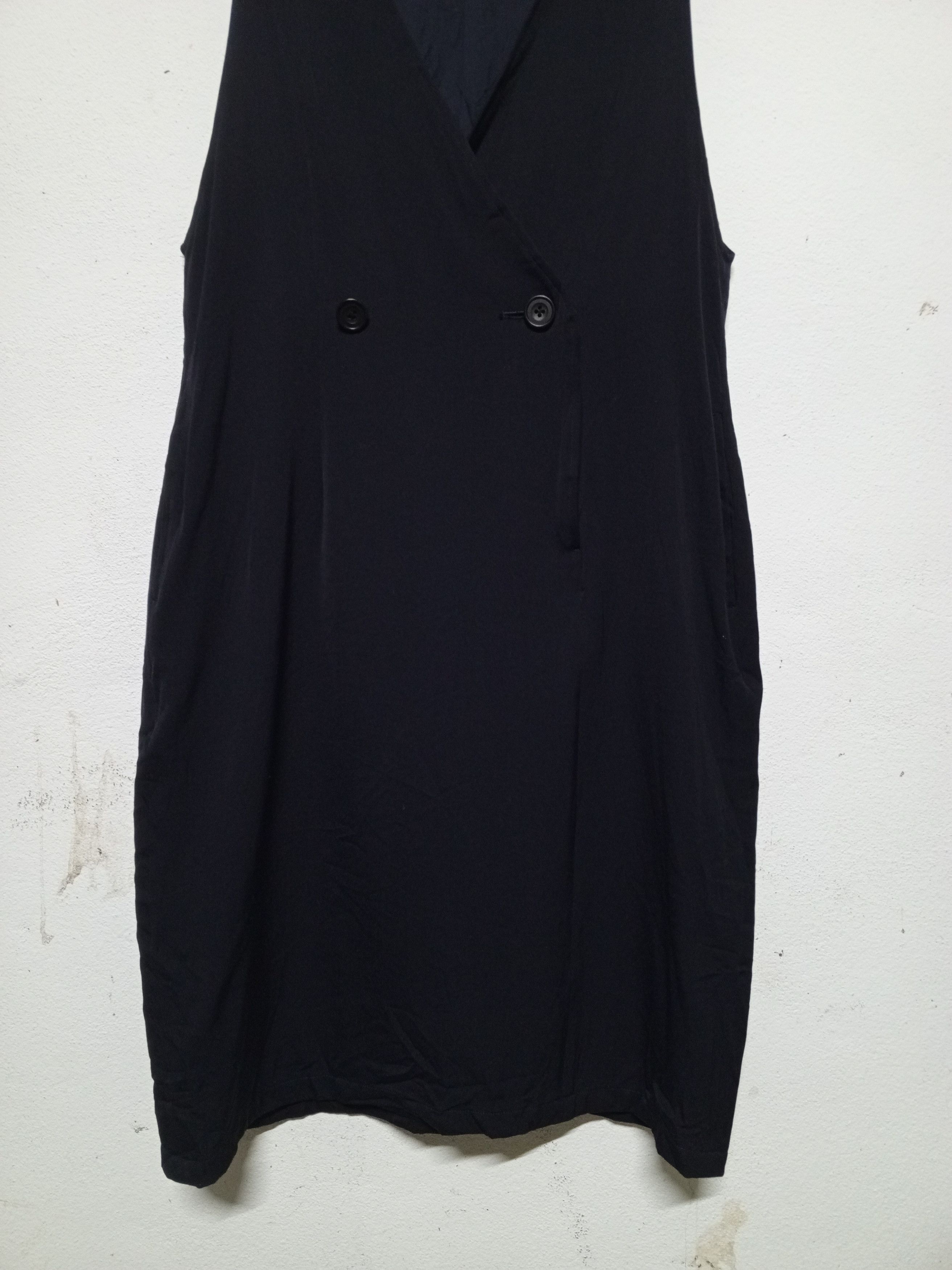 Y's Y'S 🔥 Yohji yamamoto 🔥DRESS V BLACK Size M / US 6-8 / IT 42-44 - 4 Thumbnail
