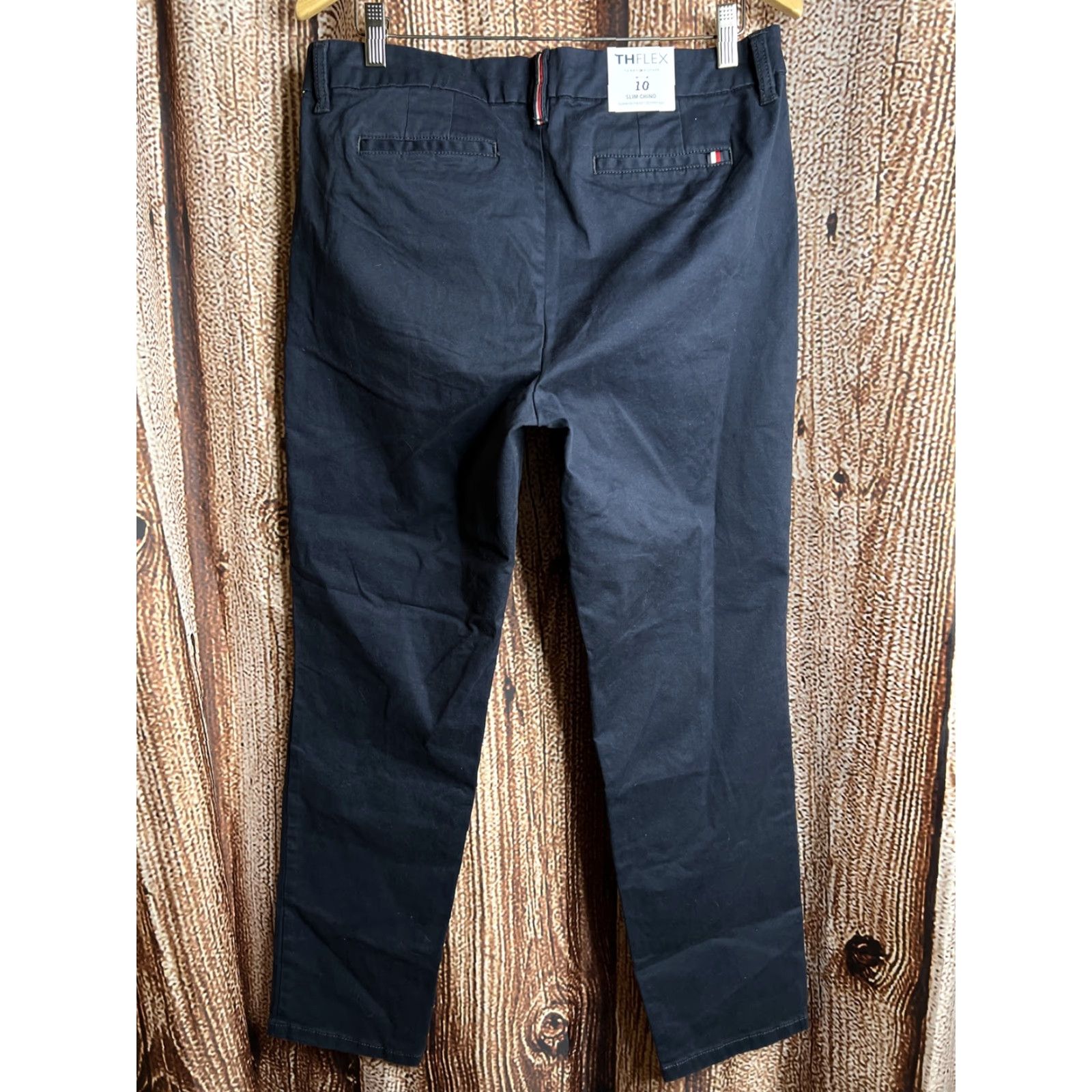 Tommy Hilfiger Tommy Hilfiger The Flex Chino Pants Wmn's Sz 10 Blue Slim Leg NWT Size 32" / US 10 / IT 46 - 5 Thumbnail
