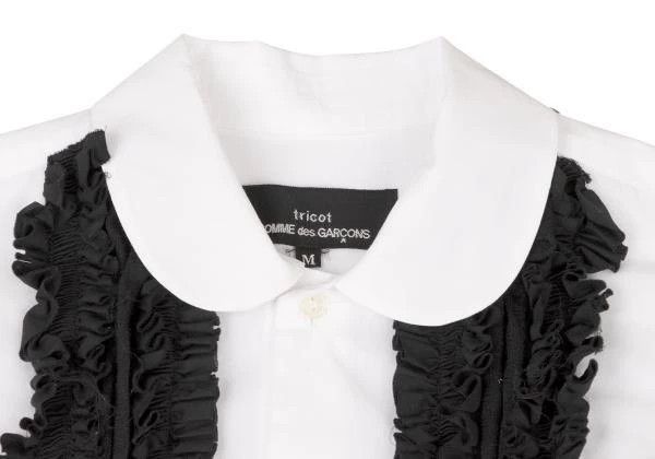 Comme des Garcons Comme Des Garcons Vintage White Lace Shirt Top Size M / US 6-8 / IT 42-44 - 4 Thumbnail