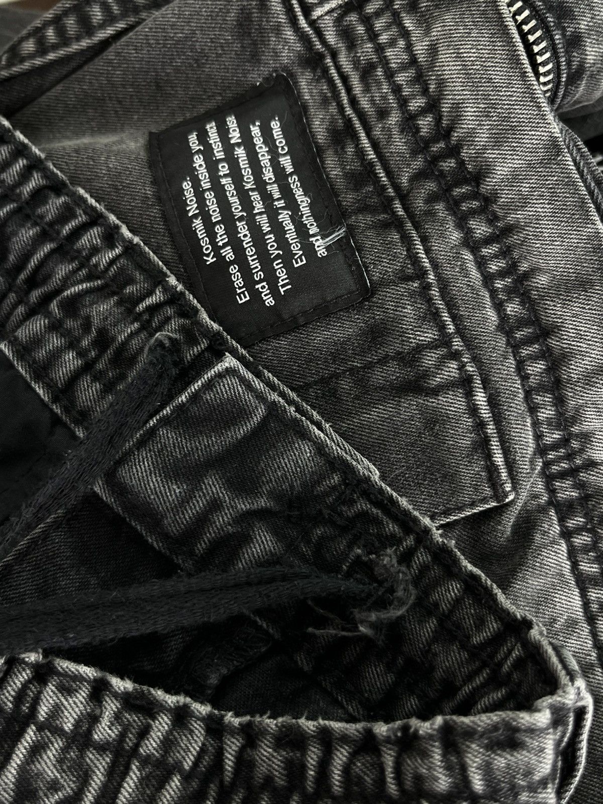 Undercover GU x Undercover Kosmik Noise 2Way Zip Baggy Cargo Pants Size US 32 / EU 48 - 16 Thumbnail