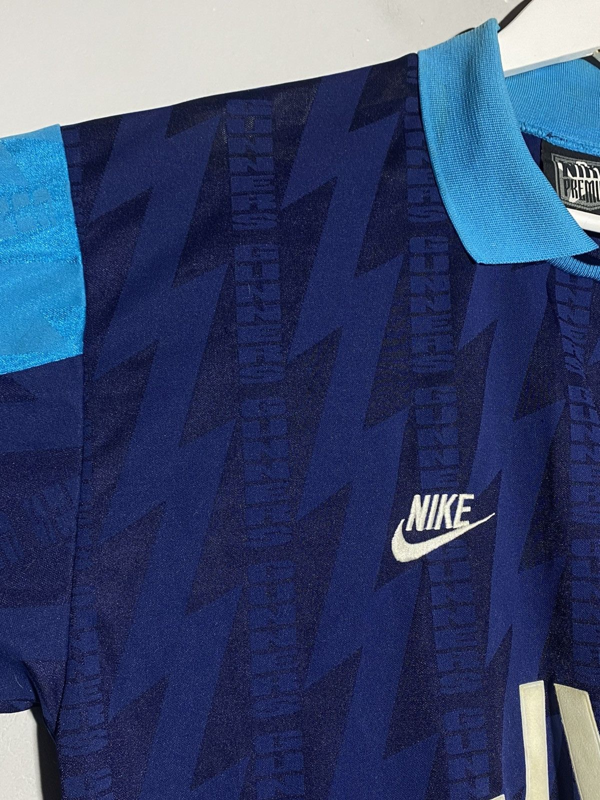 Nike Vintage Arsenal 1994/95 Away Rare Soccer Jersey Size US XL / EU 56 / 4 - 8 Thumbnail