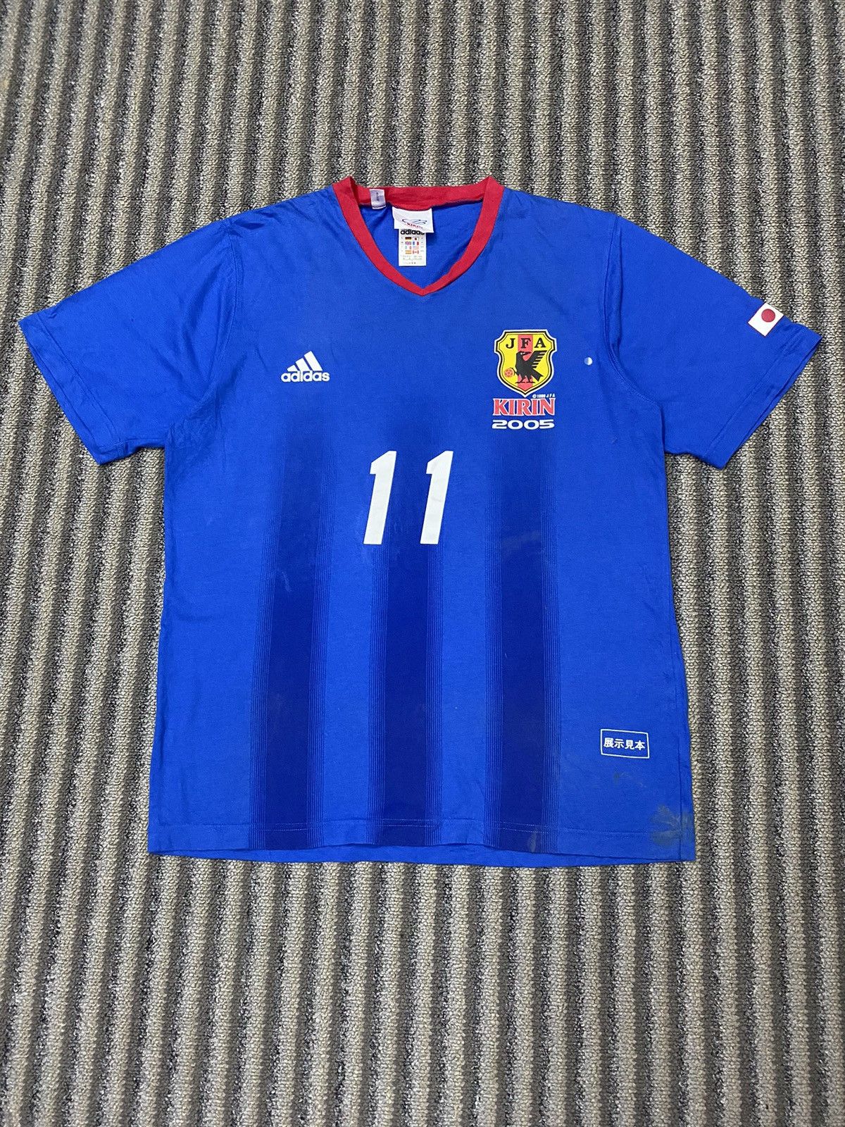 Adidas Adidas KIRIN 2005 JFA Tshirt Size US L / EU 52-54 / 3 - 1 Thumbnail