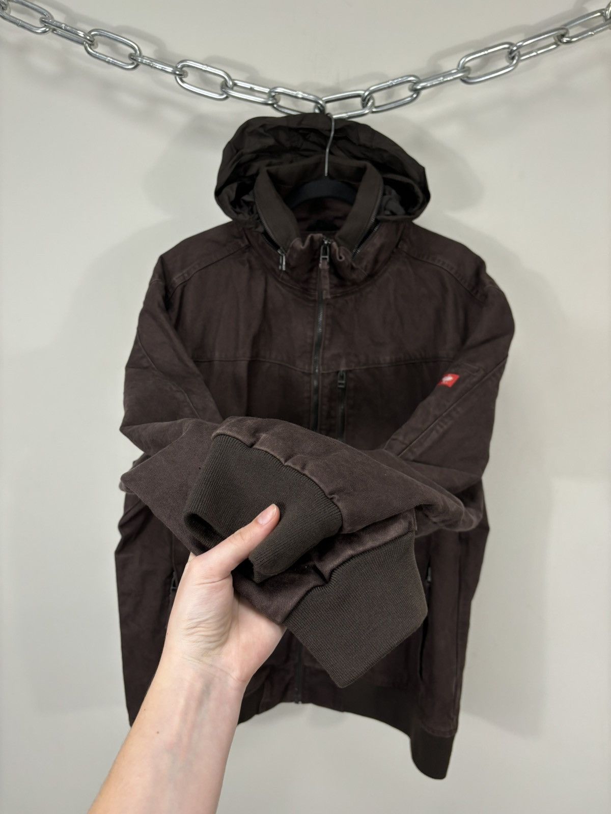 Other Engelbert Strauss Men’s Workwear Brown Hooded Active Jacket Size US XL / EU 56 / 4 - 11 Thumbnail