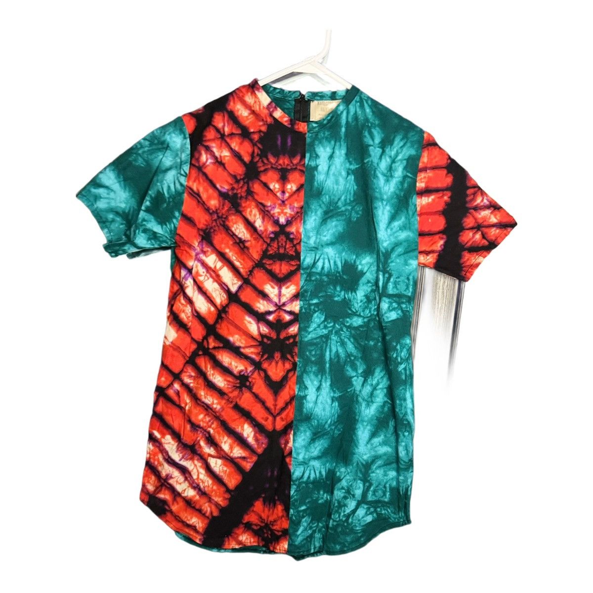 Designer Mangishi Doll Aria Mix Tie Dye Shirt Dress Dress Size 4 Size S / US 4 / IT 40 - 2 Thumbnail