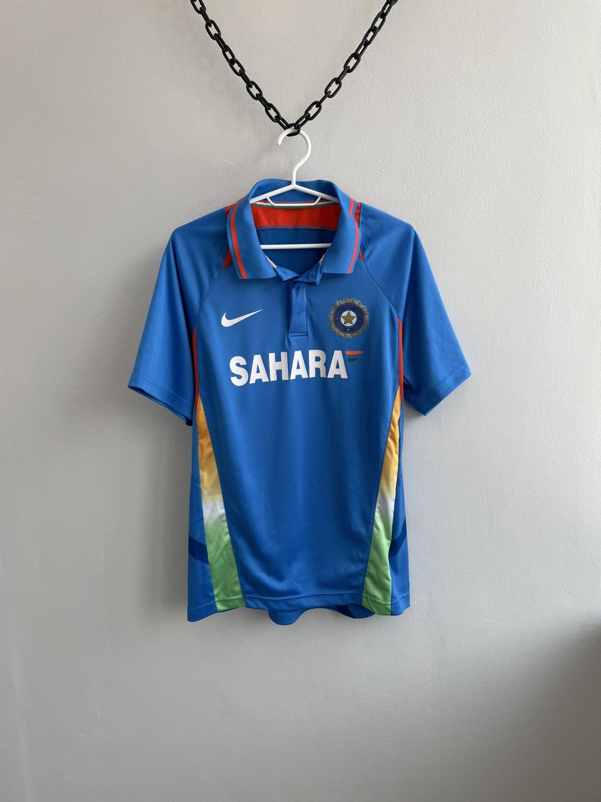 Nike Nike India Cricket Jersey Shirt Sahara Sponsor 2011 Size M Size US M / EU 48-50 / 2 - 1 Thumbnail