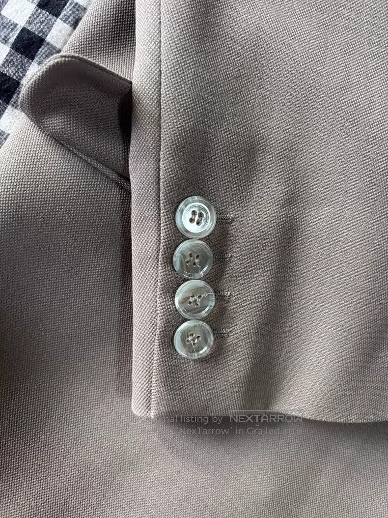 Acne Studios Acne Studios Brown Blazer Jacket Size 4XL / US 24-26 - 2 Thumbnail