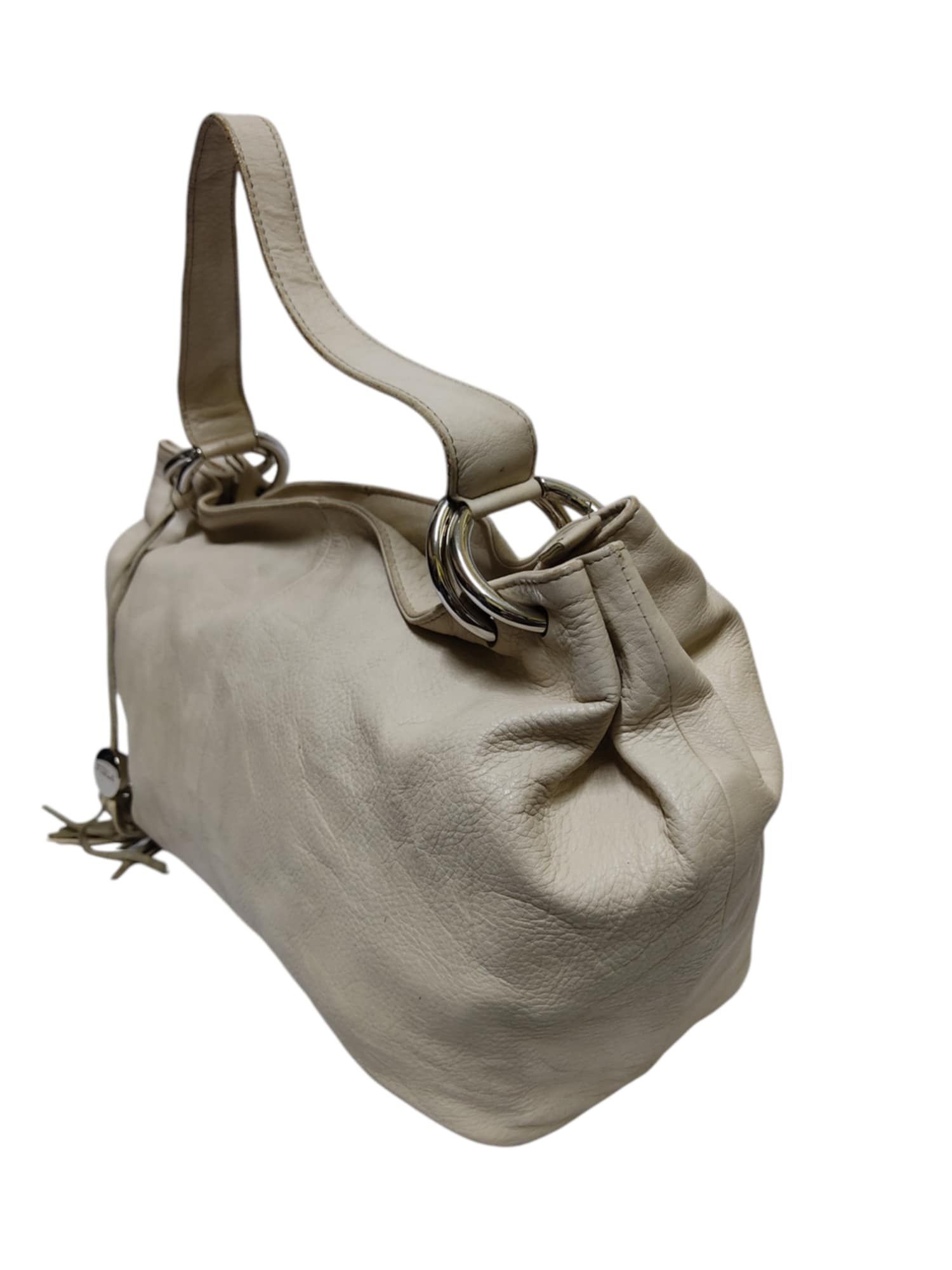 Furla FURLA WHITE LEATHER SHOULDER BAG Size ONE SIZE - 3 Thumbnail