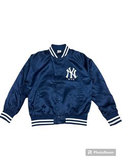 Gucci NY Yankees Appliquéd Satin Bomber Jacket at 1stDibs