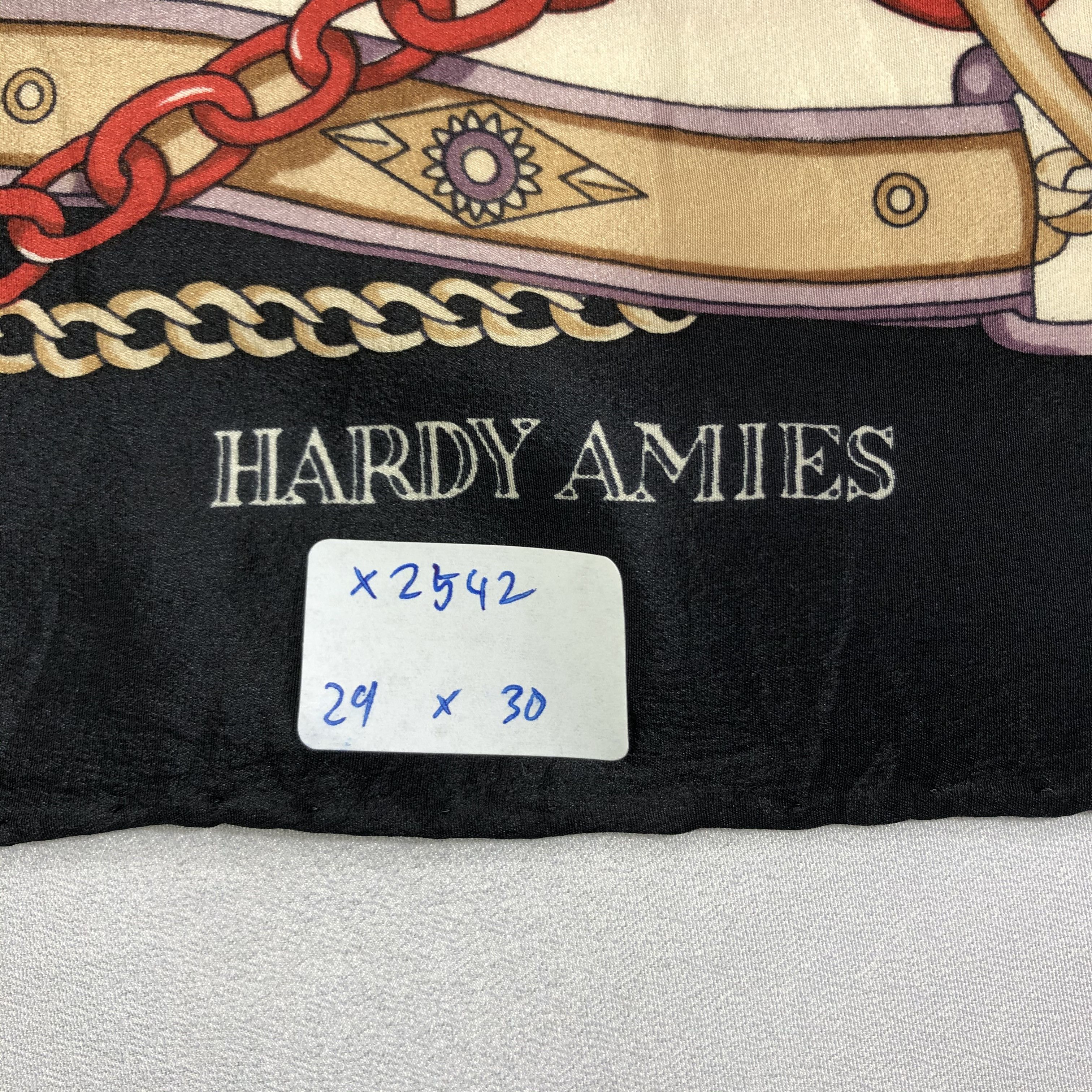 Hardy Amies Vintage Hardy Amies Silk Scarf Size ONE SIZE - 7 Thumbnail