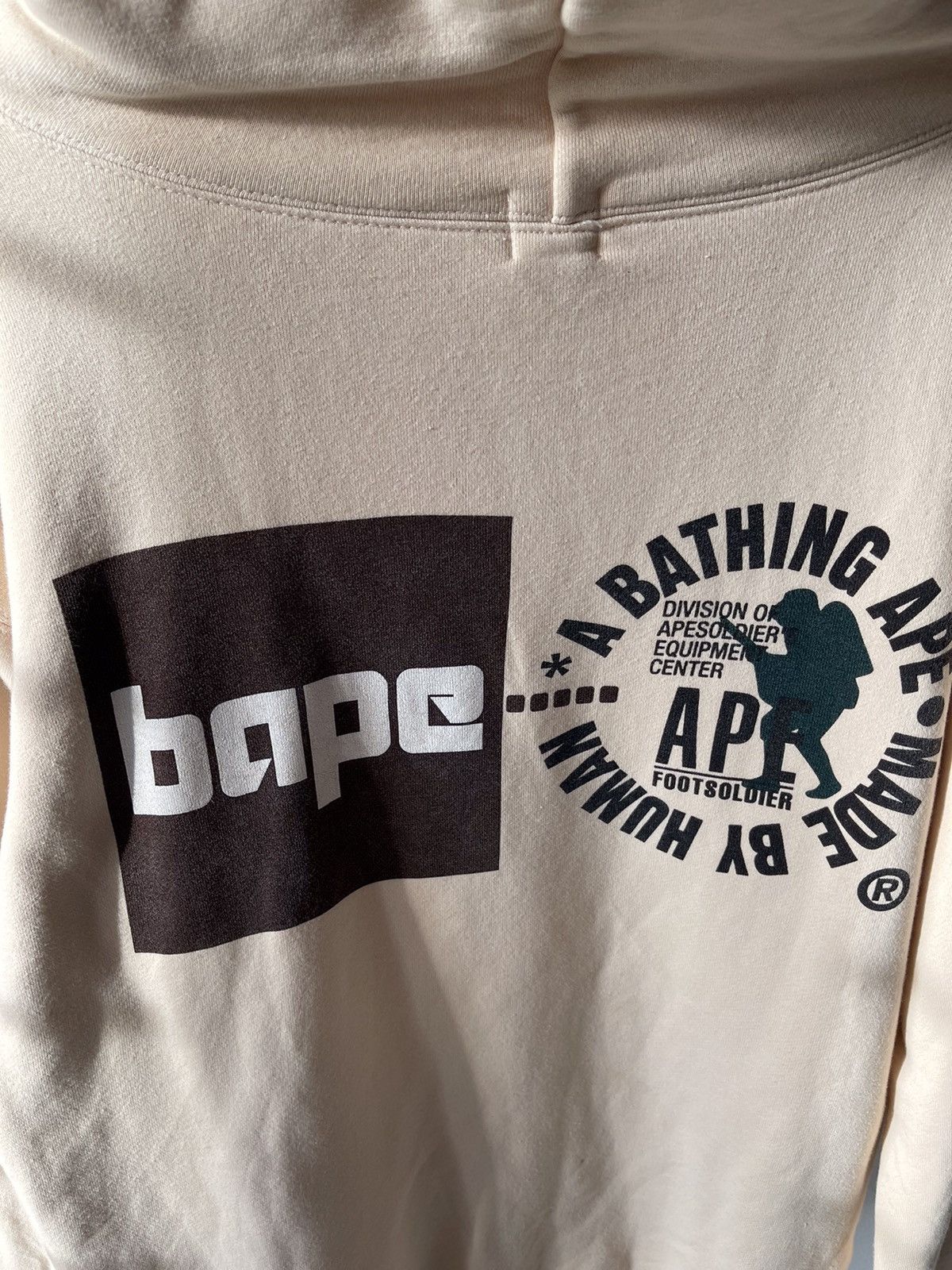 Bape × Nigo 1999 Bape Foot Soldier Thermal Zip Hoodie Size US XL / EU 56 / 4 - 8 Thumbnail