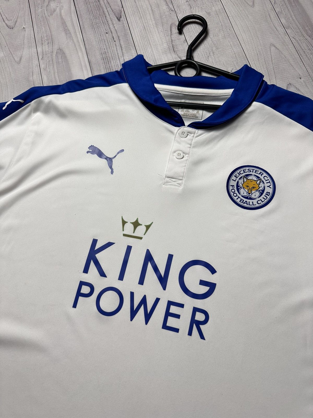 Puma Vintage puma Leicester soccer jersey long sleeve size XXL Size US XXL / EU 58 / 5 - 6 Thumbnail