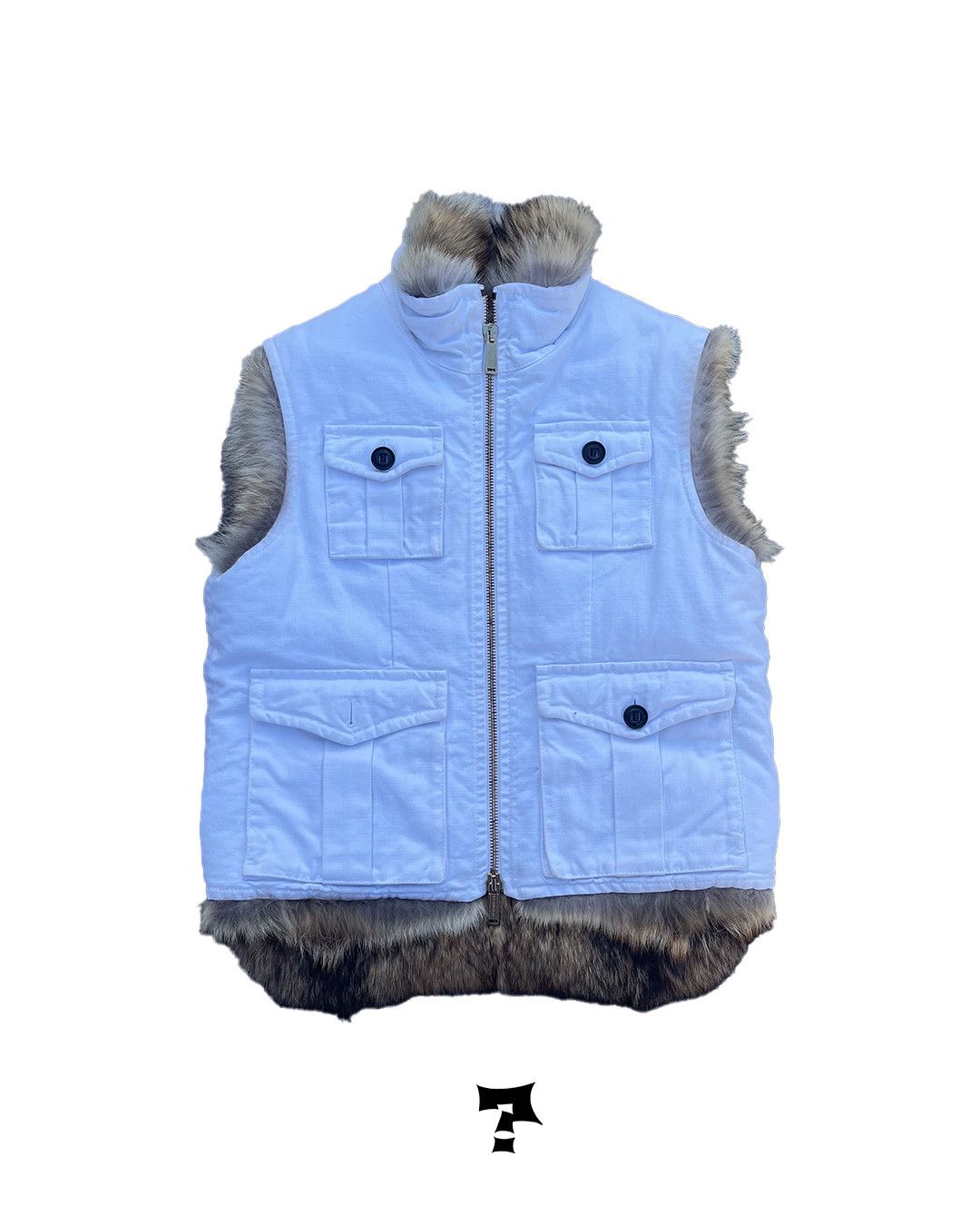 Dsquared2 Dsquared2 Icon Snow Vest Real Fur Size US M / EU 48-50 / 2 - 1 Thumbnail