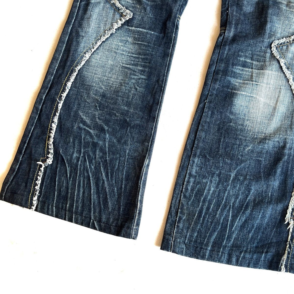 If Six Was Nine In The Attic Washed denim 2000s Size US 37 - 7 Thumbnail