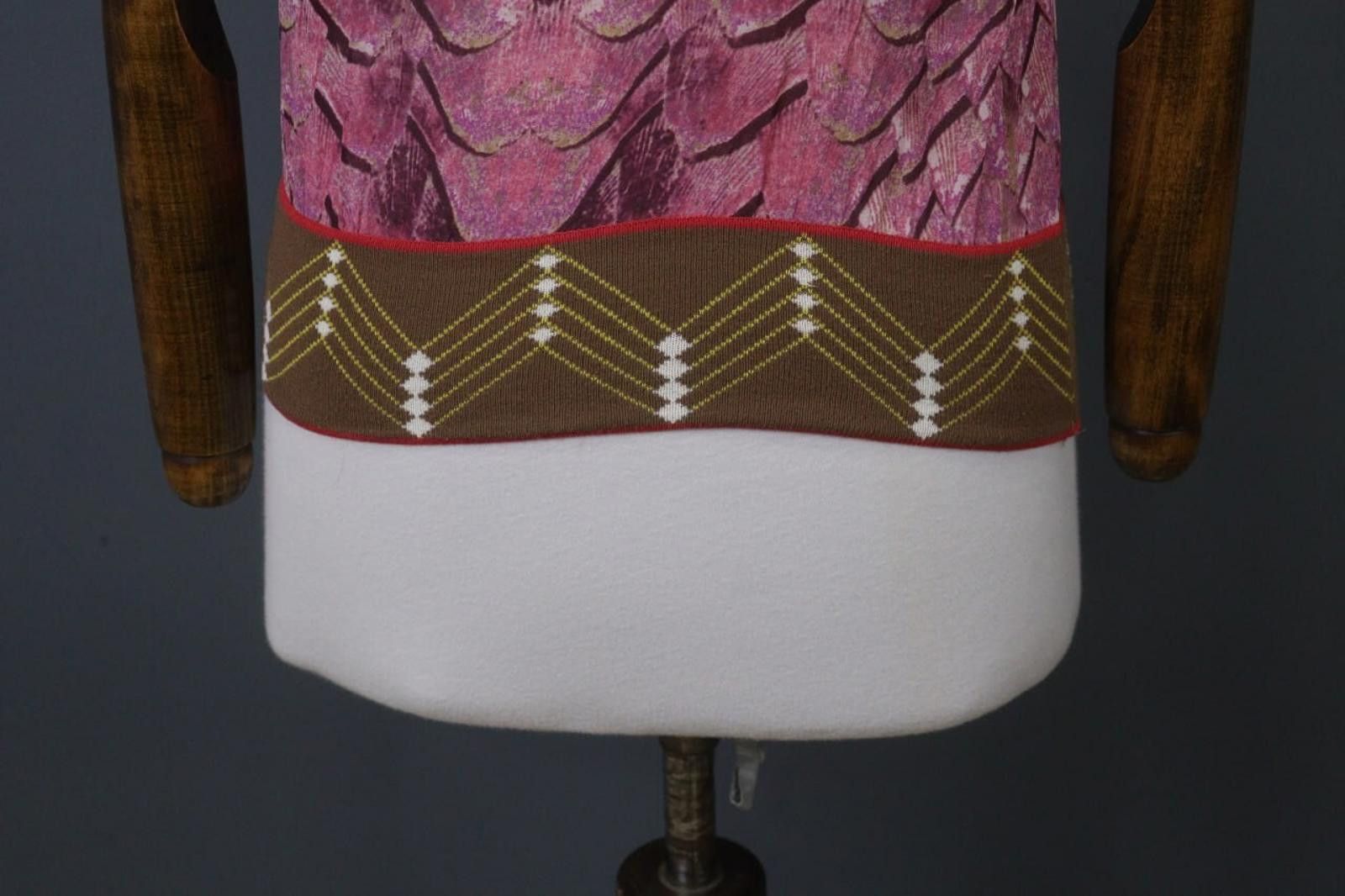 Just Cavalli Just Cavalli Multicolor Geometric Back Sweater Size 40 Size M / US 6-8 / IT 42-44 - 8 Thumbnail