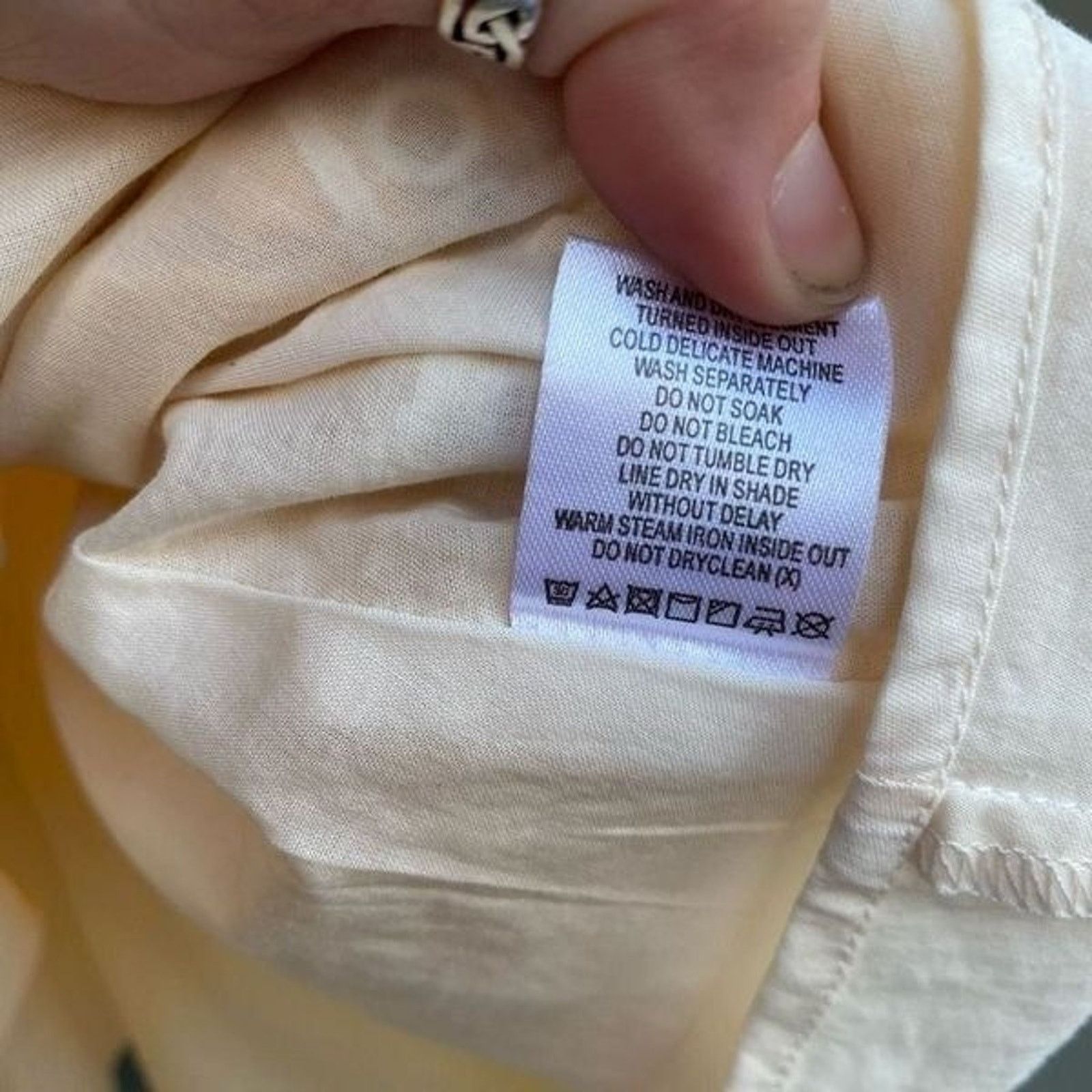 Anthropologie Tularosa Eliah DressYellow Eyelet size small, MSRP $228 Size S / US 4 / IT 40 - 7 Thumbnail
