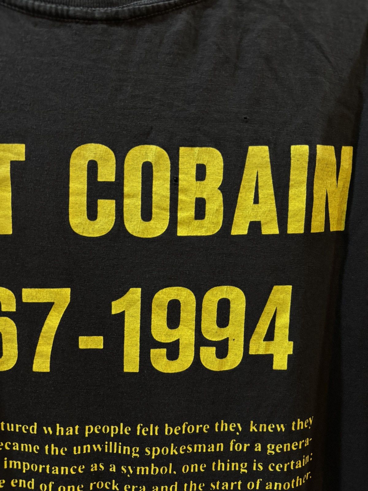 Band Tees Nirvana vintage T shirt 90’s Size US L / EU 52-54 / 3 - 8 Thumbnail