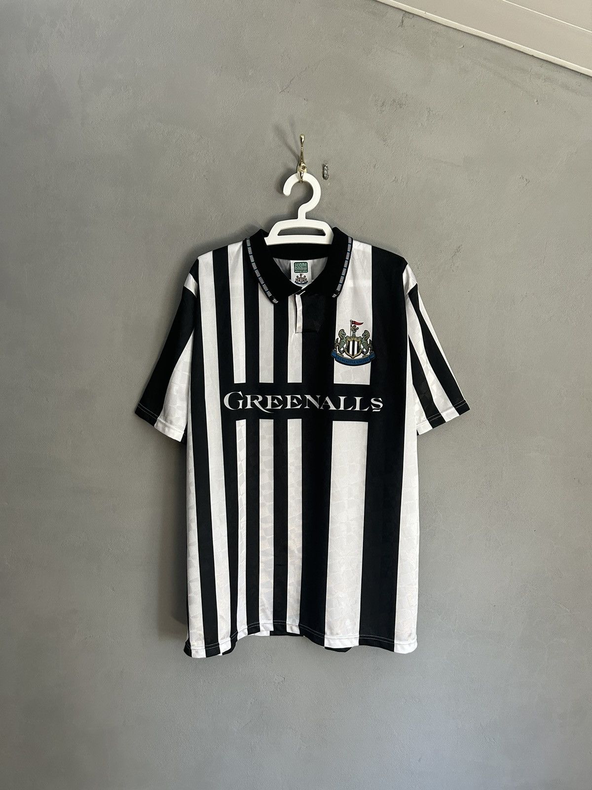 Other Newcastle United Football Shirt Score Draw 1990 Home Jersey Size US XL / EU 56 / 4 - 1 Thumbnail