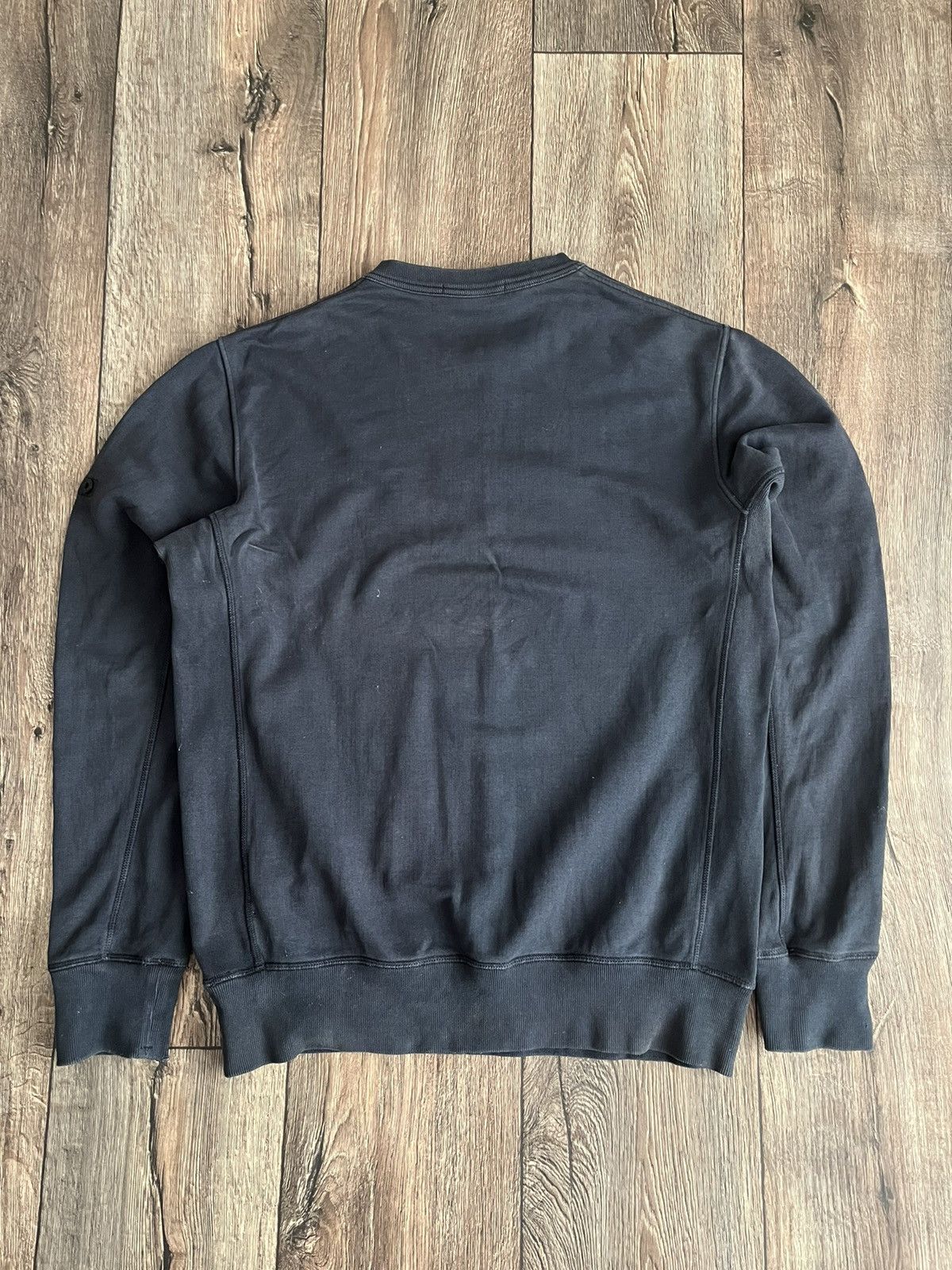 Stone Island Stone Island Distressed Washed Vintage Sweatshirt Size US XL / EU 56 / 4 - 20 Thumbnail