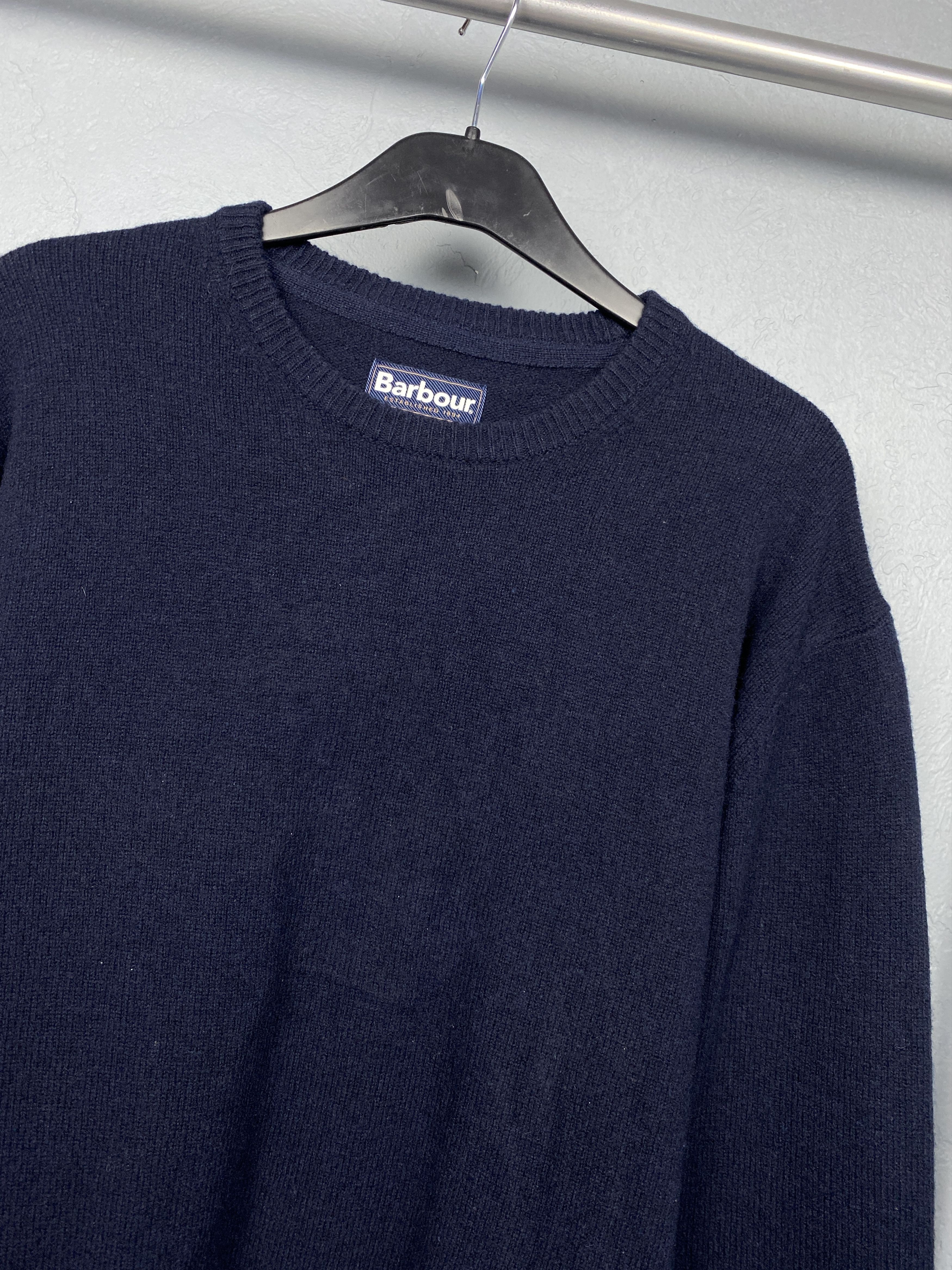 Barbour Barbour Vintage Mens Wool Knit Sweater Y2K Size US XL / EU 56 / 4 - 2 Thumbnail