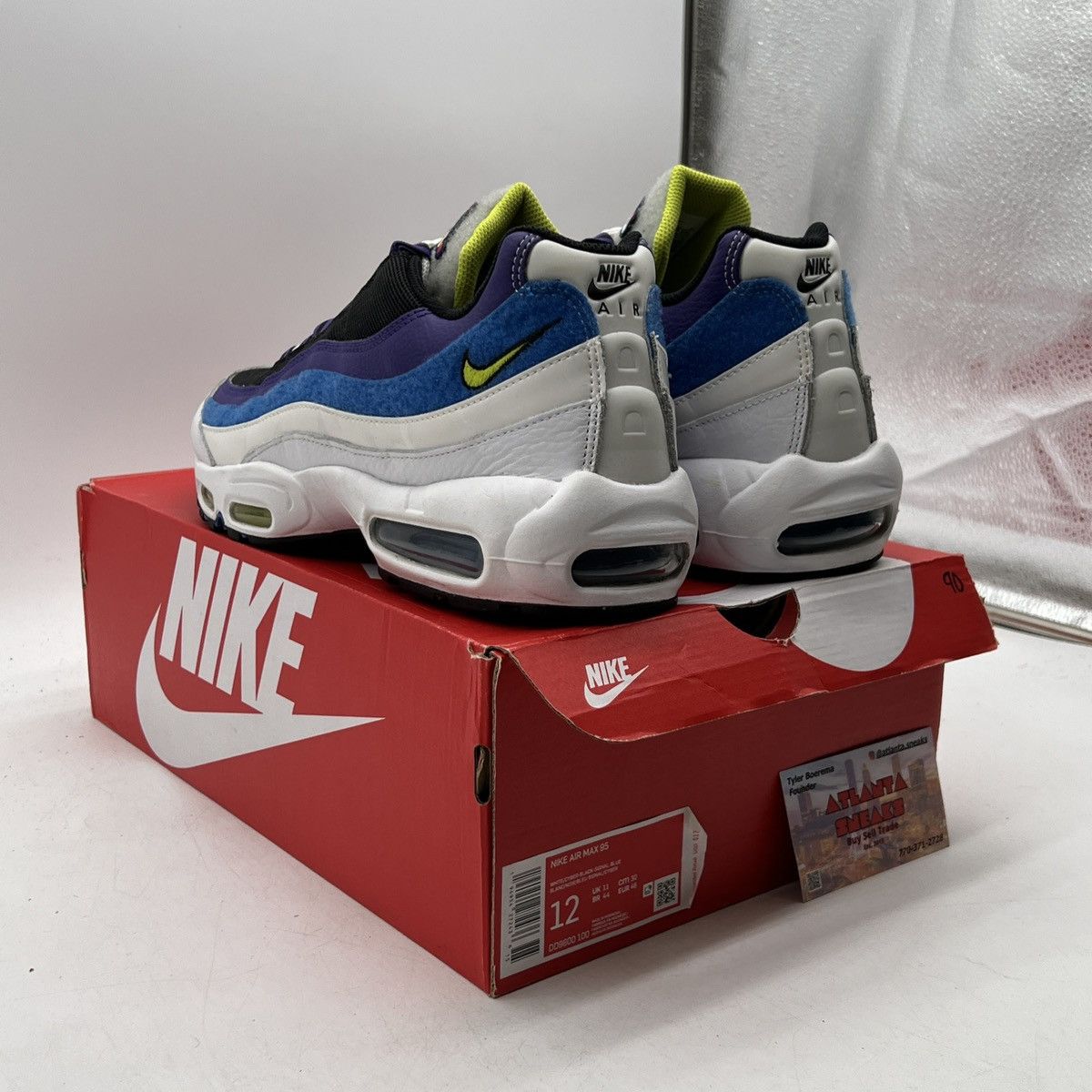 Nike Air max 95 kaomoji Size US 12 / EU 45 - 4 Thumbnail