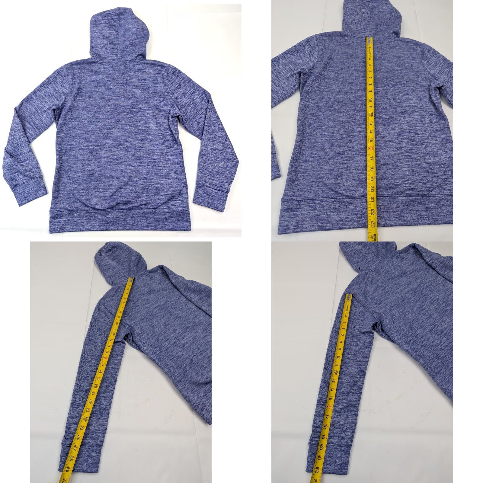 Under Armour Under Armour Storm Hoodie Women S Blue Logo Embroidered Pullover Loose Fit Hoodie Size S / US 4 / IT 40 - 8 Thumbnail