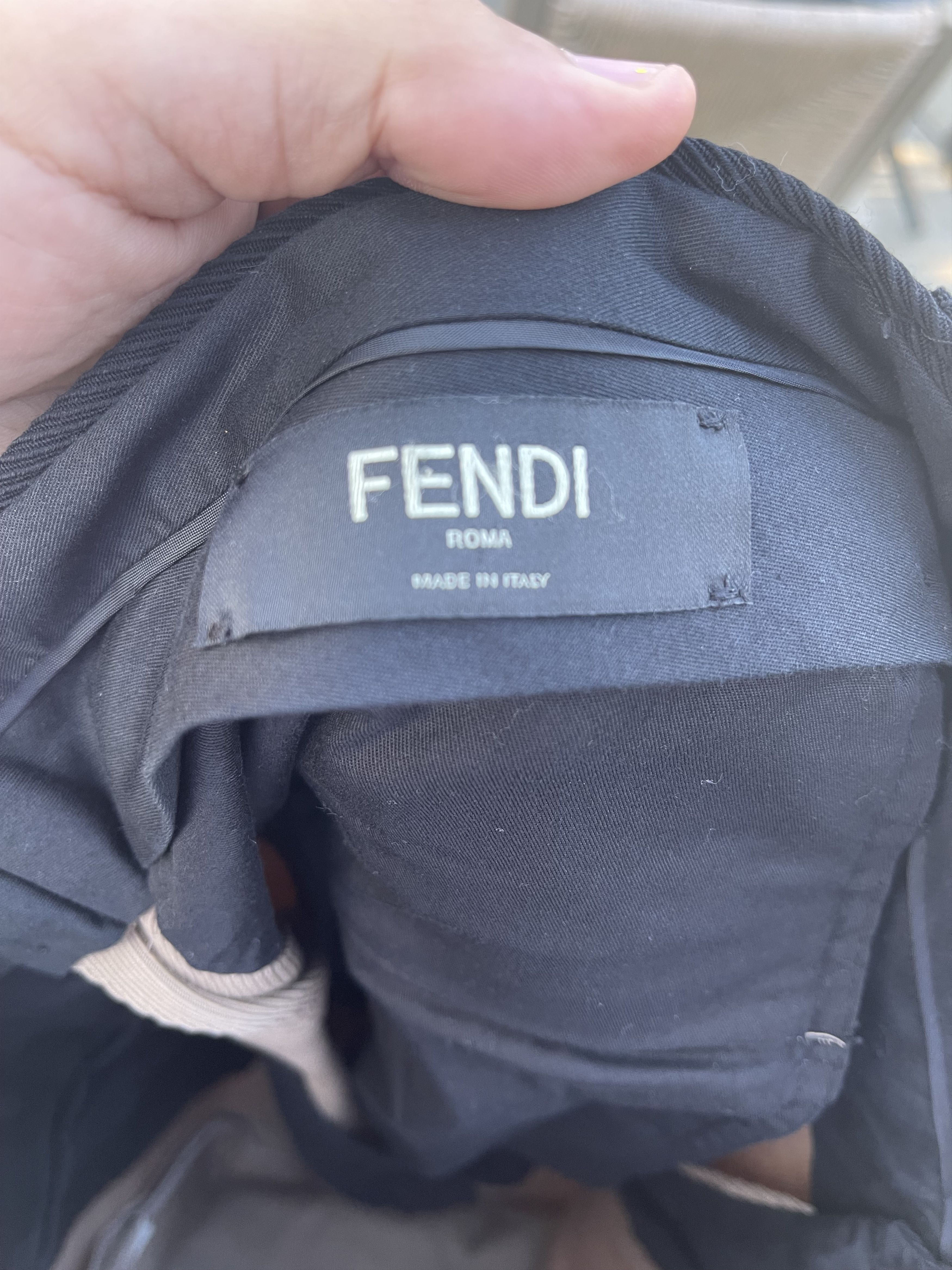 Fendi Fendi Roma Fleece Wool Trousers Size US 32 / EU 48 - 5 Thumbnail
