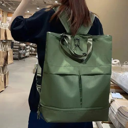 Japanese Brand × Vintage Utility capacity grunge nylon waterproof tote bag backpack Size ONE SIZE - 3 Thumbnail