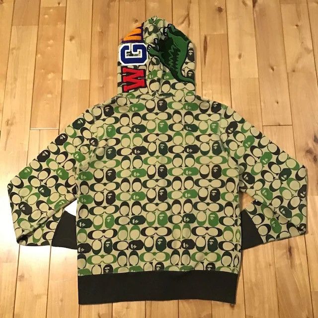 Bape × Coach BAPE × COACH shark full zip hoodie A Bathing Ape Size US S / EU 44-46 / 1 - 2 Thumbnail