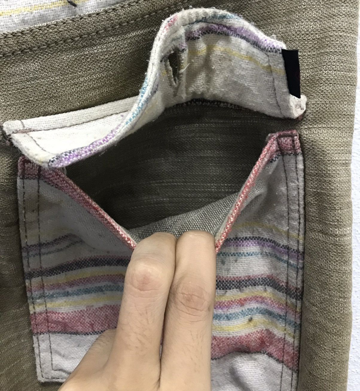 If Six Was Nine × Japanese Brand Vintage Wild Khakis Made In Japan Pants Size US 30 / EU 46 - 8 Thumbnail