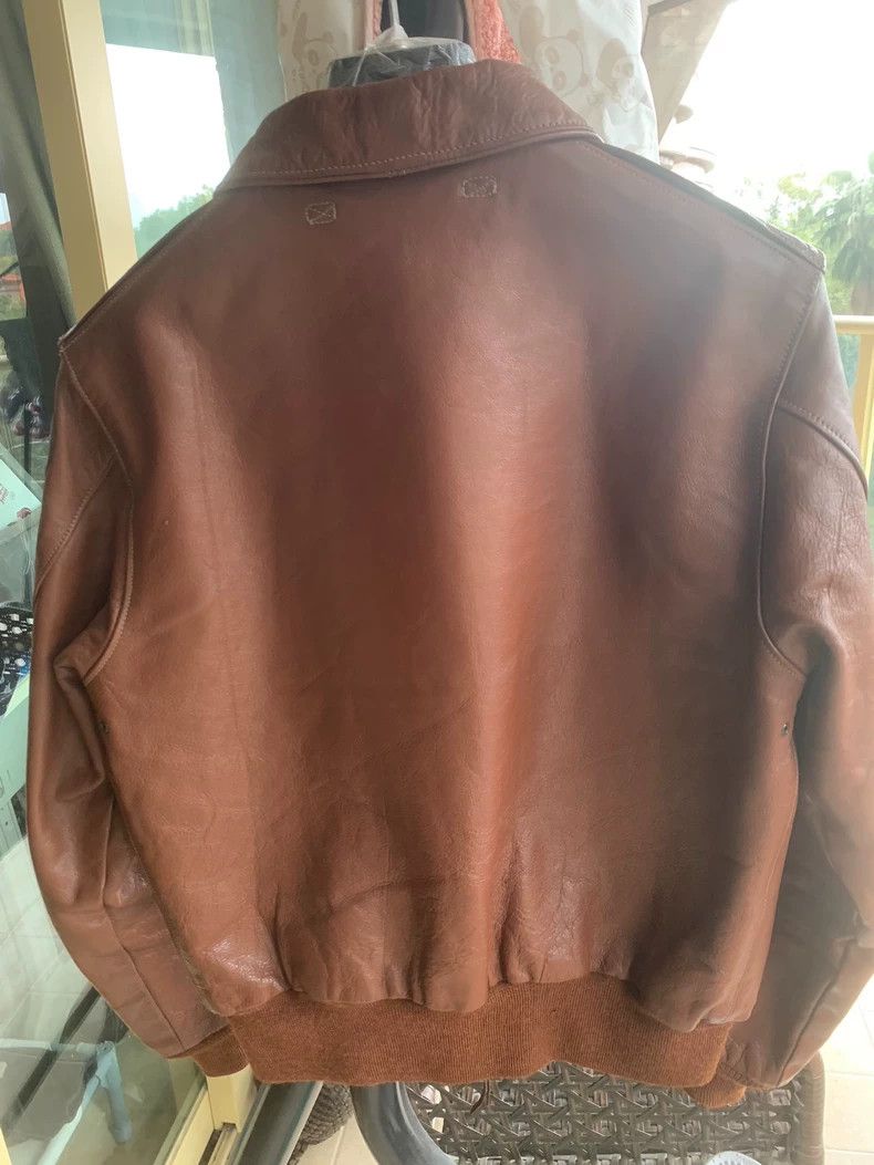 The Real McCoy's The Real McCoys Size36 Out-of-Print Horsehide Jacket A2+36, Size US L / EU 52-54 / 3 - 2 Thumbnail