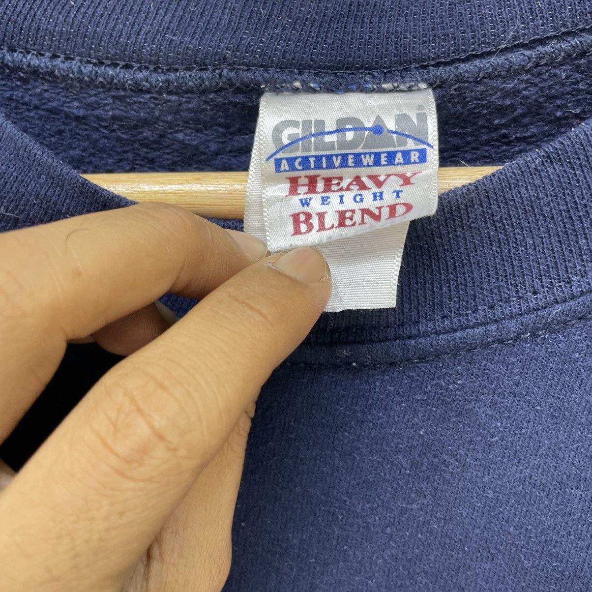 Gildan 💥Vintage Gildan Baseball Logo Sweatshirt Size US M / EU 48-50 / 2 - 4 Thumbnail