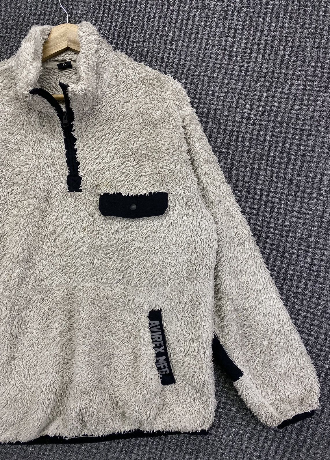 Avirex Vintage Avirex MFG Rare Fleece Sweatshirt Size XL / US 12-14 / IT 48-50 - 5 Thumbnail