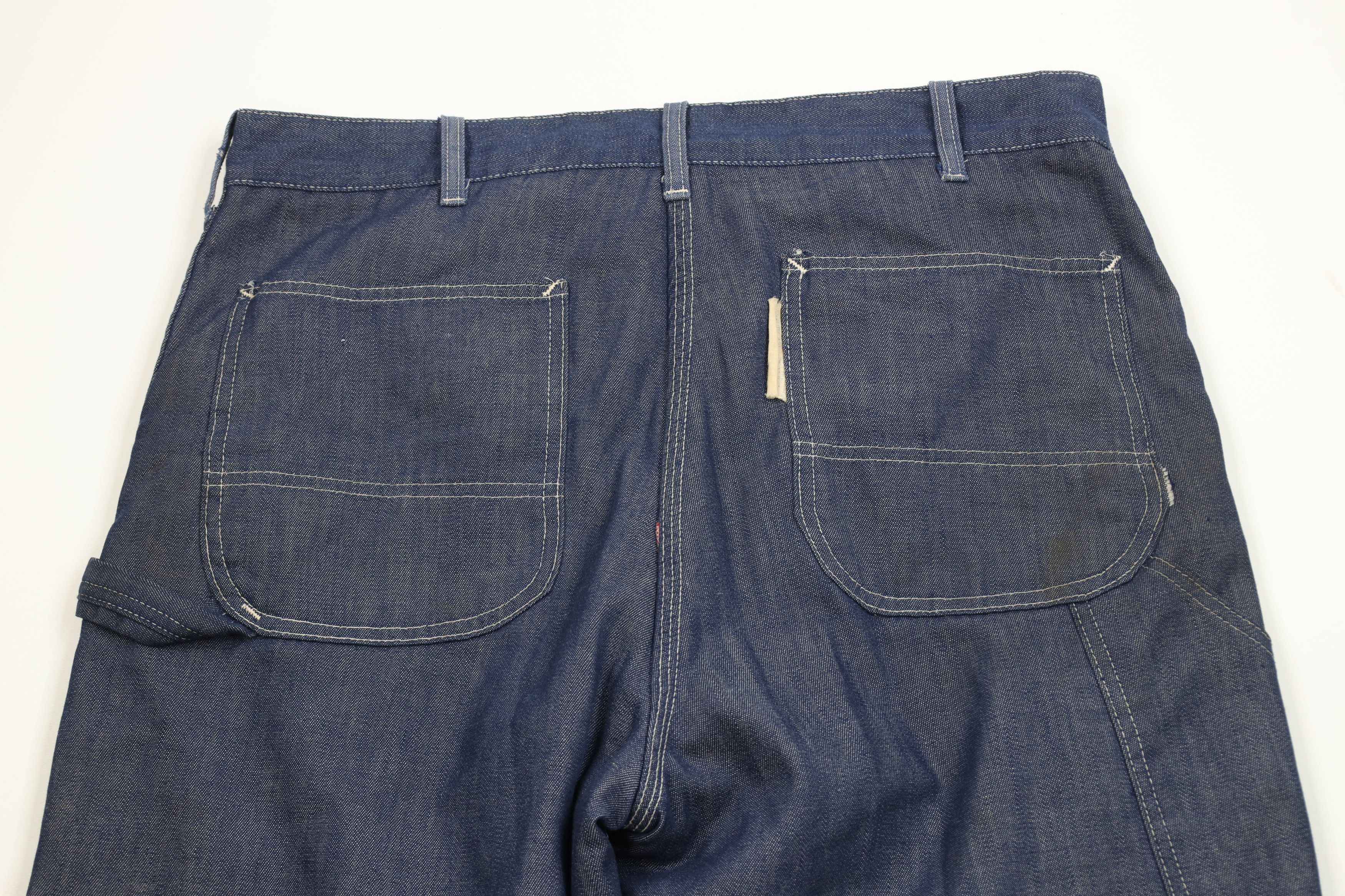 Vintage Vintage 60s 70s Streetwear Quilt Lined Wide Leg Jeans Size US 36 / EU 52 - 13 Thumbnail