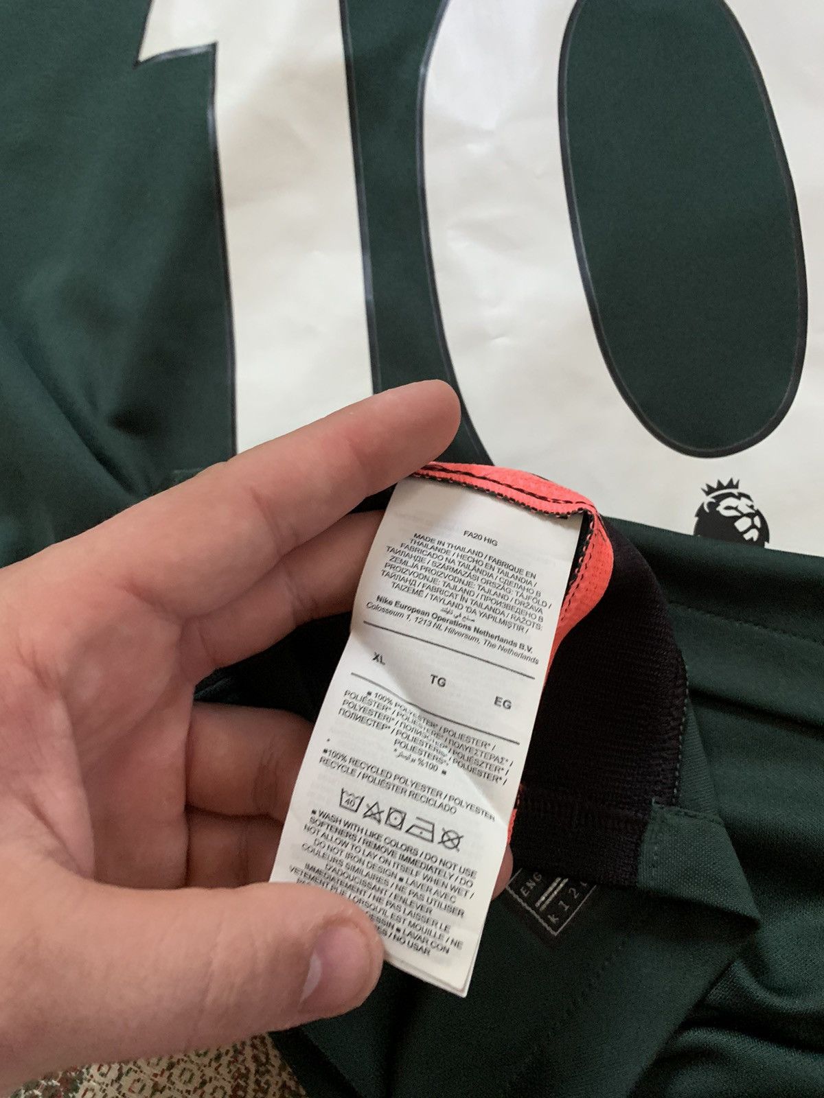 Nike Nike soccer Tottenham jersey 2020/2021 Size US XL / EU 56 / 4 - 14 Thumbnail