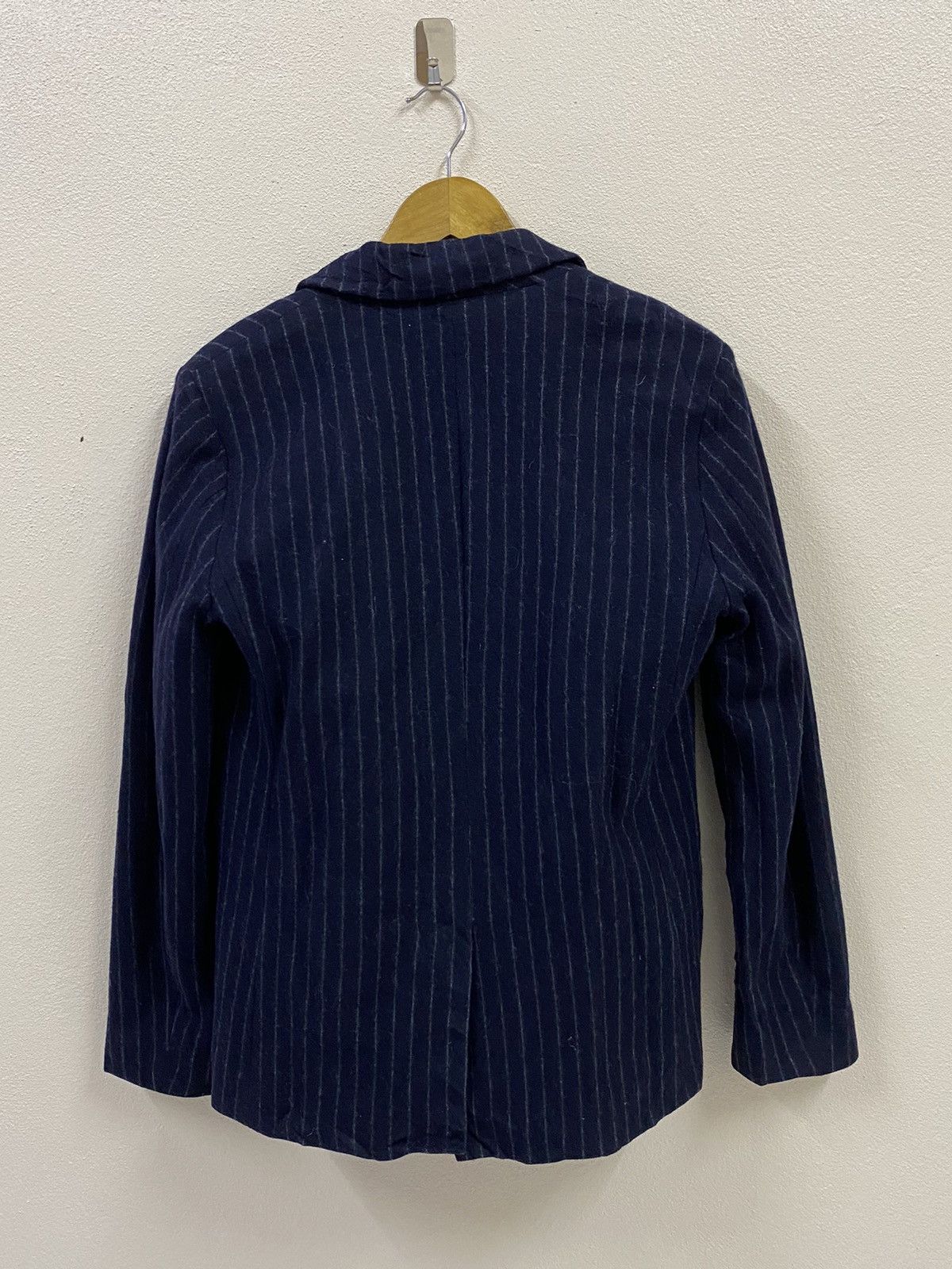 agnes b. Agnes B Homme Paris Wool Jacket Size US M / EU 48-50 / 2 - 2 Thumbnail