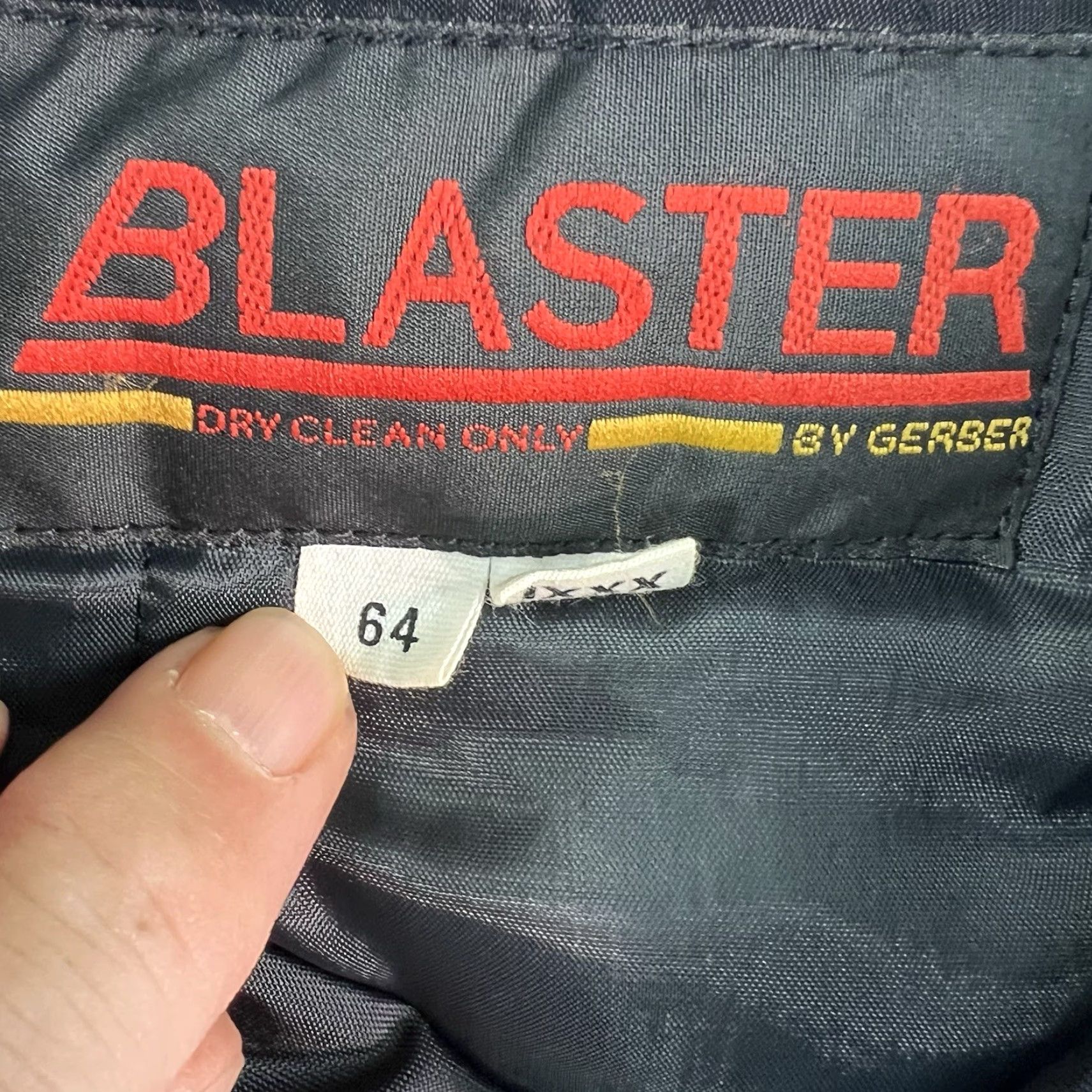 Vintage VINTAGE Bomber Jacket Black Full Zip Removable Lining 3XL Men’s Shawl Collar Fur Trim 90s Style Size US XXL / EU 58 / 5 - 4 Thumbnail