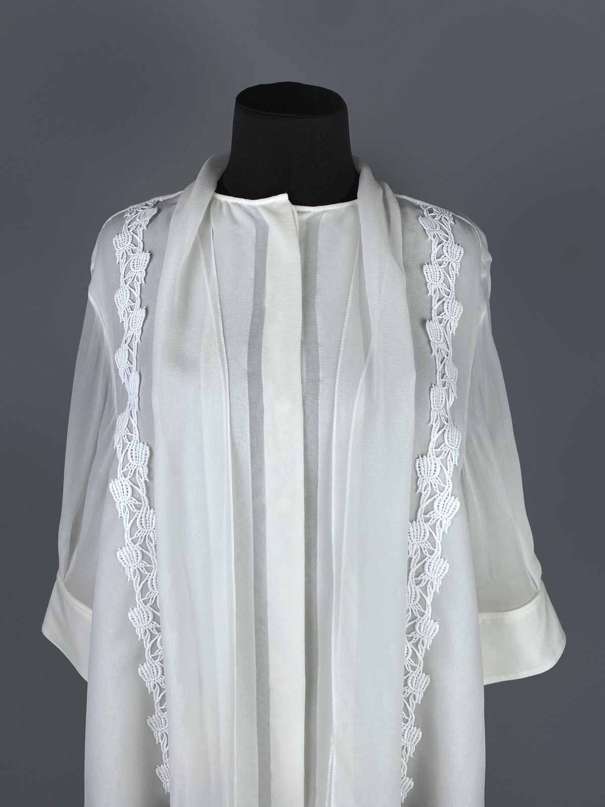 Chloe Chloé Scarf Neck Silk 3/4 Sleeves Shirt Size 44 RRP 1300$ Size L / US 10 / IT 46 - 15 Thumbnail