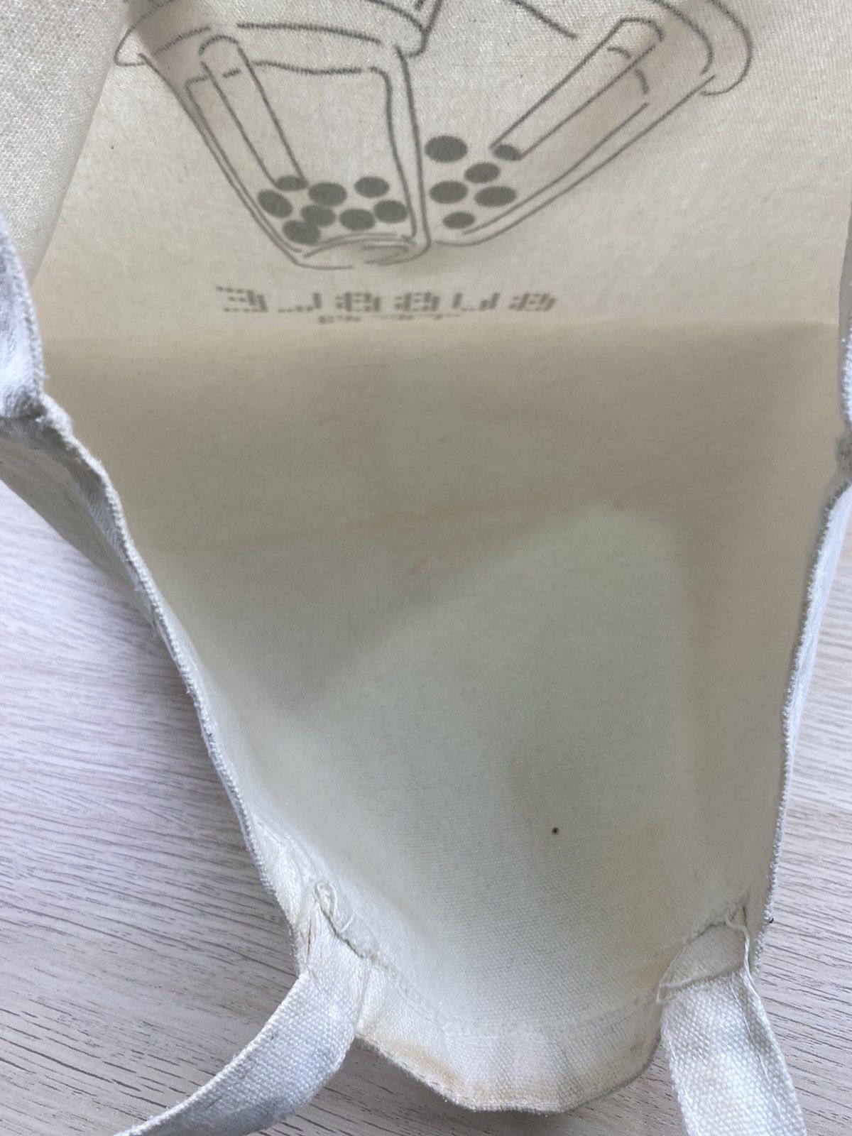 Vintage Bubble Tea ToteBag B040 Size ONE SIZE - 4 Thumbnail