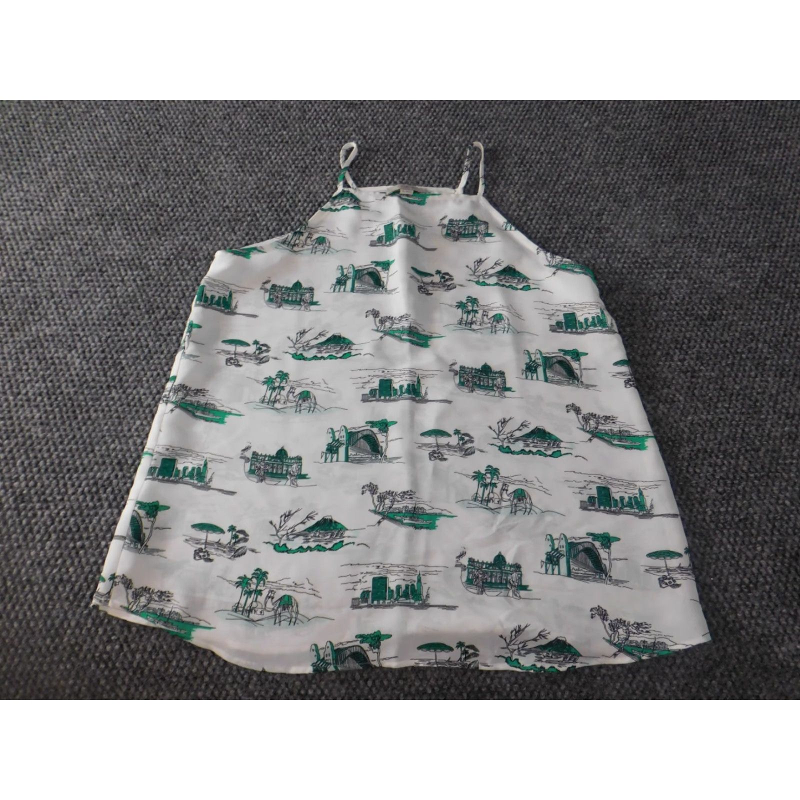 Ann Taylor Loft Ann Taylor White Blouse Spaghetti Strap Sleeveless Collared XL Women Size XL / US 12-14 / IT 48-50 - 2 Thumbnail