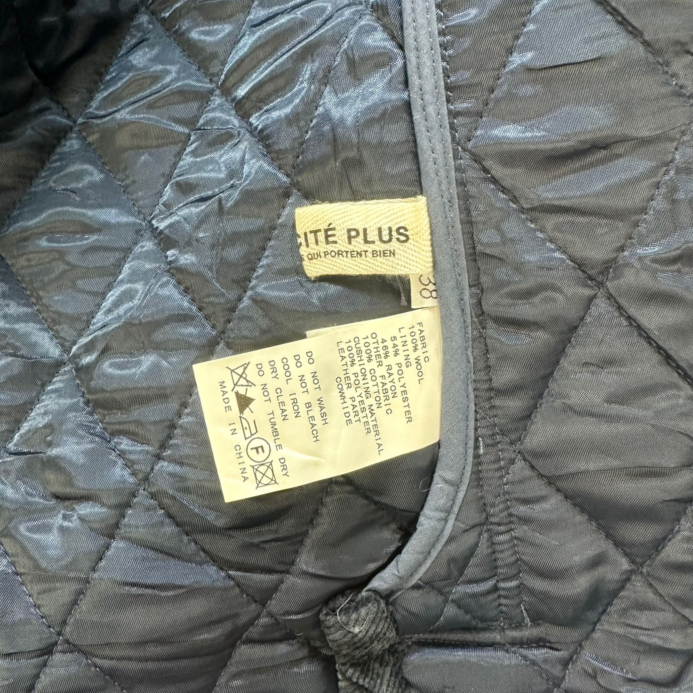 Harris Tweed HARRIS TWEED X SIMPLICITE PLUS QUILTED JACKET #8264-218 Size US S / EU 44-46 / 1 - 10 Thumbnail