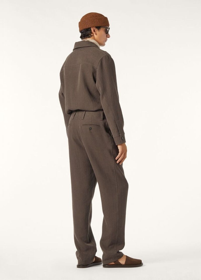Loro Piana o1srvl11e0526 FAP3580 Bram Pant in Brown Size US 36 / EU 52 - 5 Thumbnail
