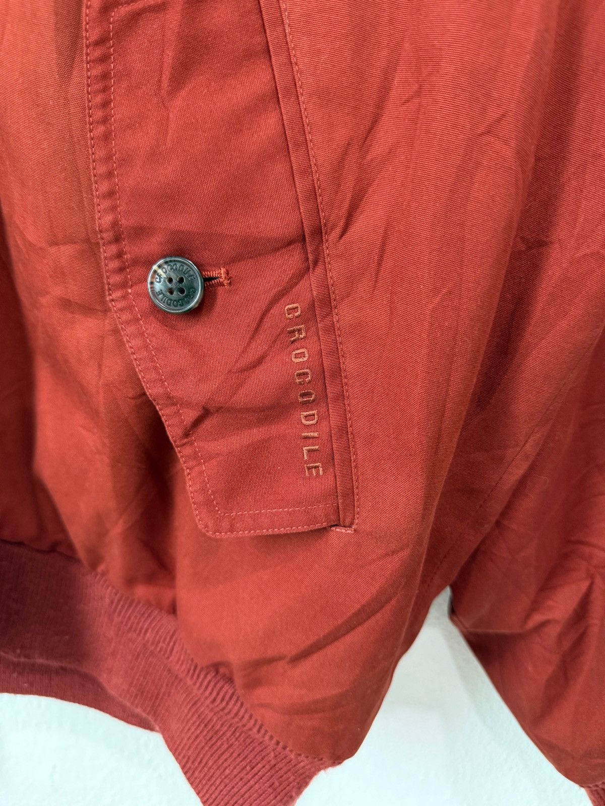 Japanese Brand Vintage Crocodile Bomber Jacket Baracuta Style Tartan Inner Size US M / EU 48-50 / 2 - 4 Thumbnail