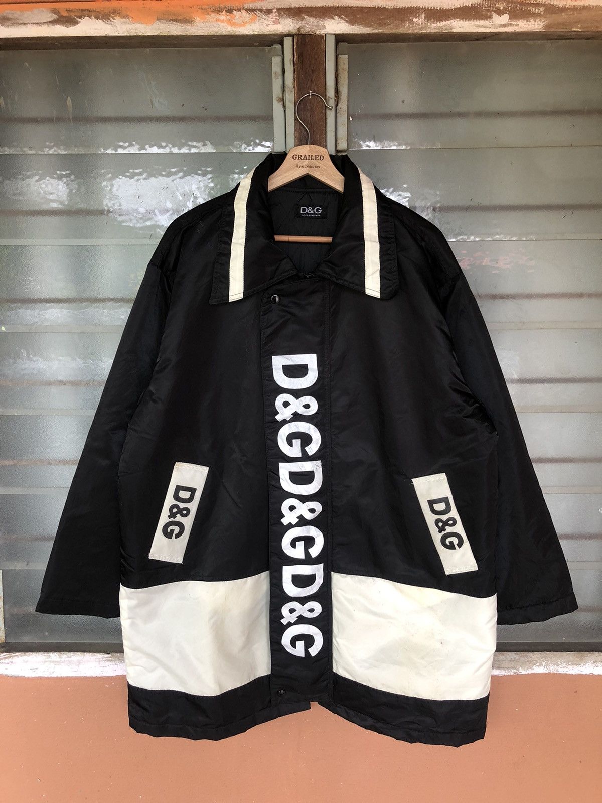 Dolce & Gabbana Vintage Dolce and Gabbana Winter Jacket Size US XL / EU 56 / 4 - 1 Thumbnail