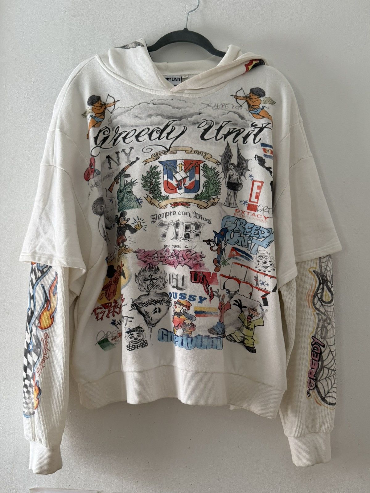 Greedy Unit All Over Print Hoodie