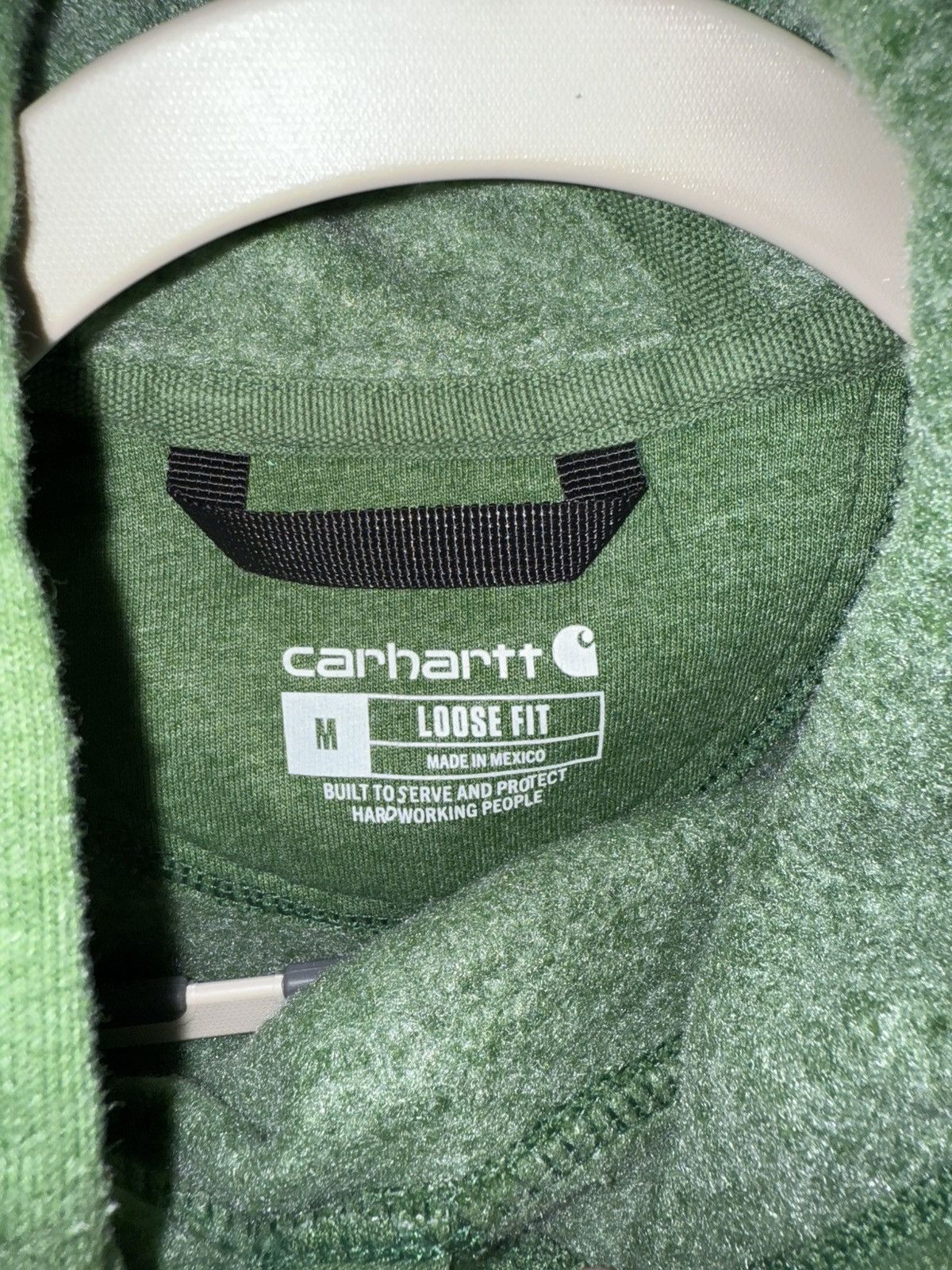 Carhartt × Vintage Carhartt Green Hoodie Size US M / EU 48-50 / 2 - 3 Thumbnail